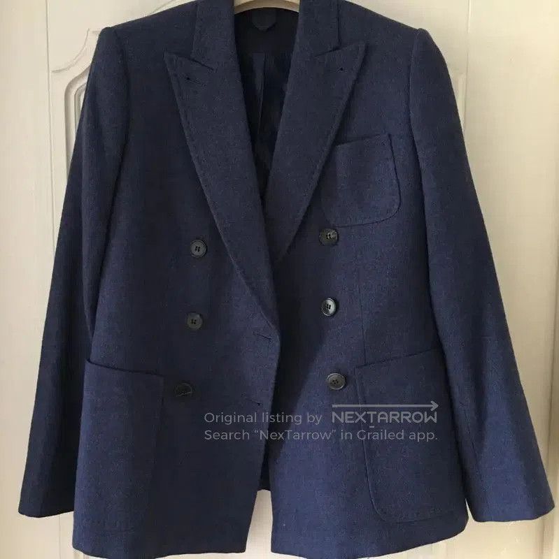 Max Mara MaxMara Women's Double-Breasted Wool Jacket . Size XS / US 0-2 / IT 36-38 - 7 Thumbnail