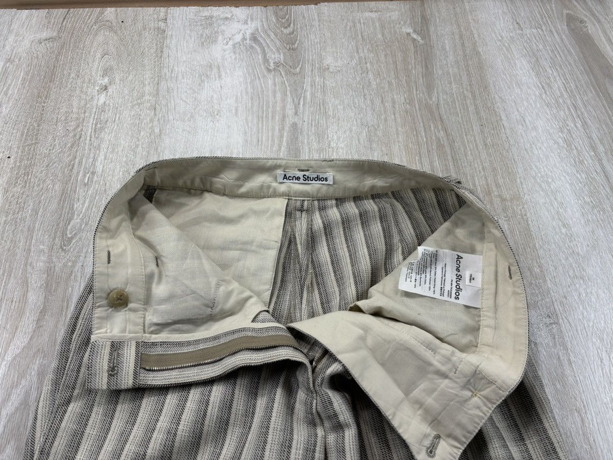 Acne Studios × Japanese Brand Womens pants Acne Studios Size 36 Color Brown/Beige Size 25" / US 0 / IT 36 - 6 Thumbnail