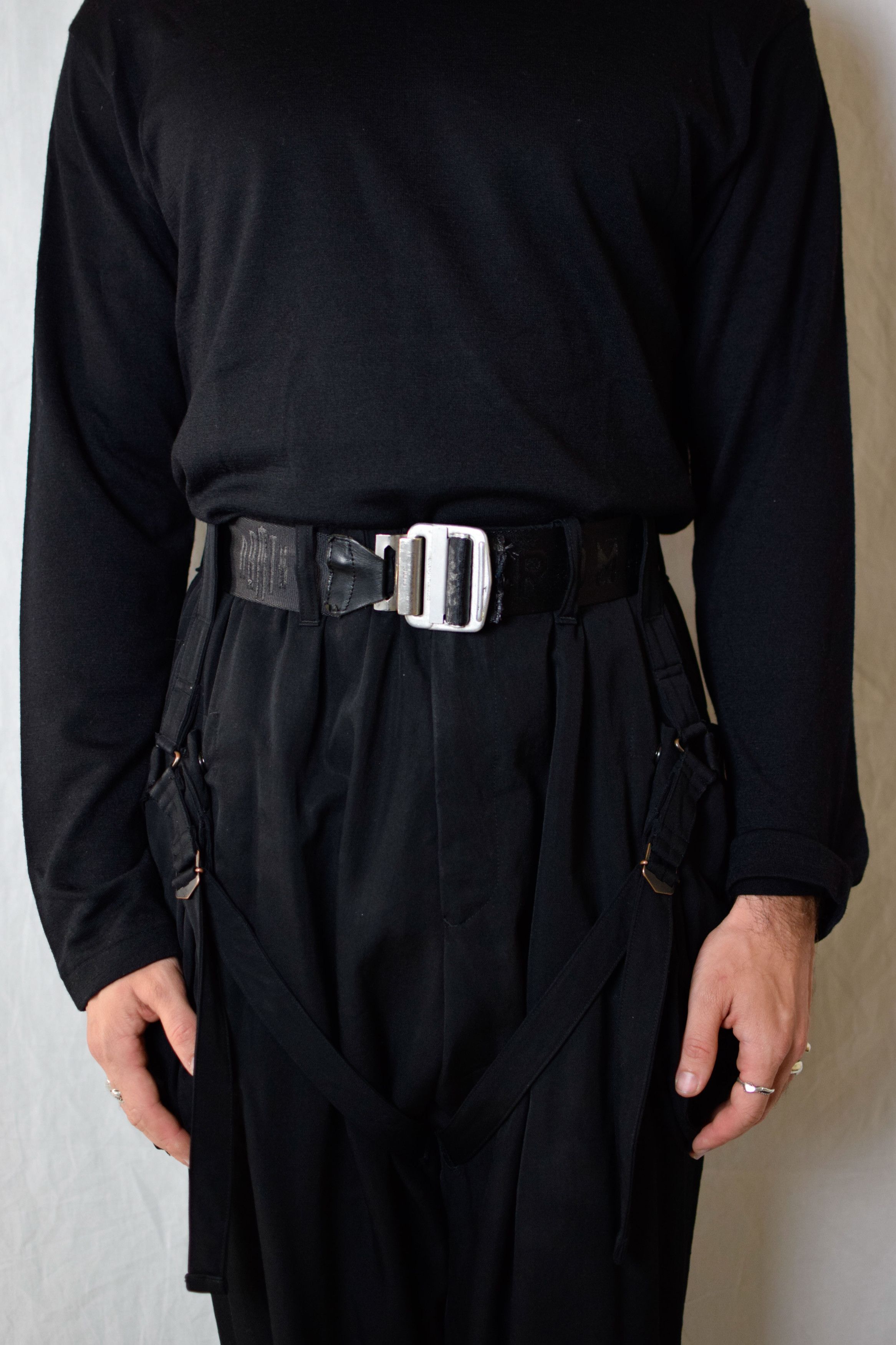 Julius AW17 Neuromantika Black Belt - 597ACU3
