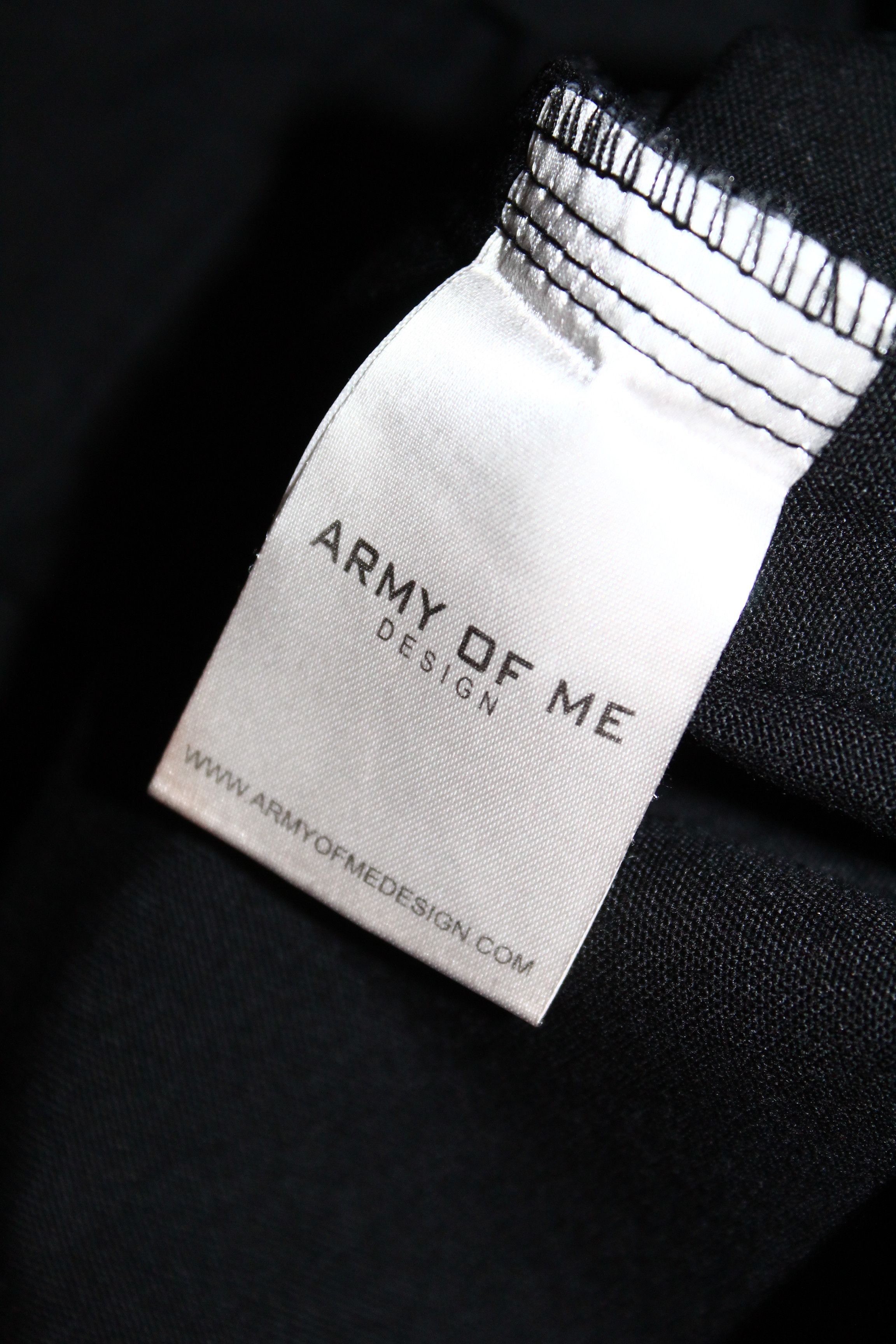 Army Of Me Army Of Me Drop Crotch Asymmetric Tapered Zipper Pants Size US 32 / EU 48 - 12 Thumbnail