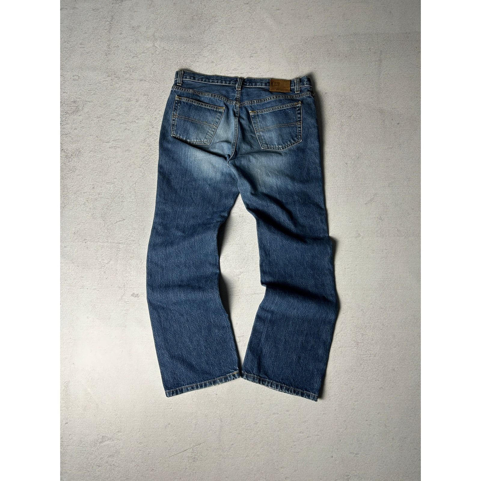 Polo Ralph Lauren Vintage Polo Ralph Lauren Wide Leg Jeans - Men's 36Wx30L Size 36" / US 14 / IT 50 - 2 Thumbnail