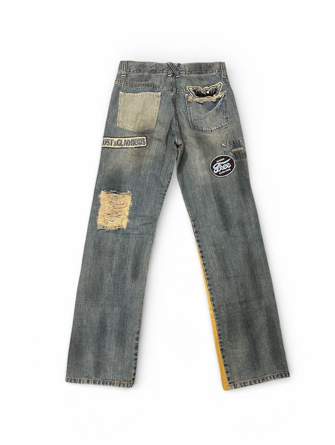 Japanese Brand Vintage Lust Inspired Hysteric Glamour denim flared jeans Size US 30 / EU 46 - 2 Thumbnail