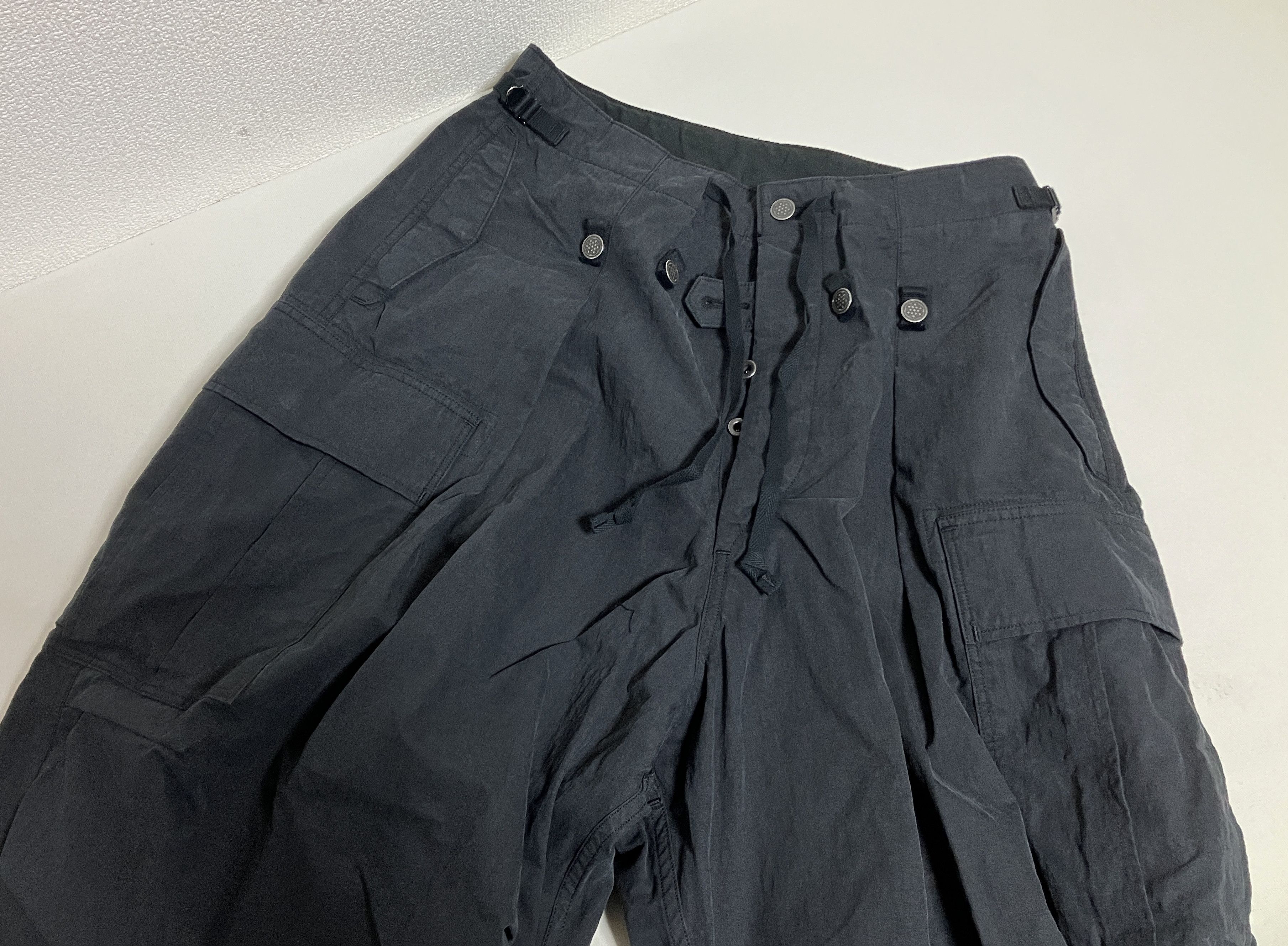 Kapital Kapital rip stop jumbo cargo pants black new 2 Size US 32 / EU 48 - 10 Thumbnail