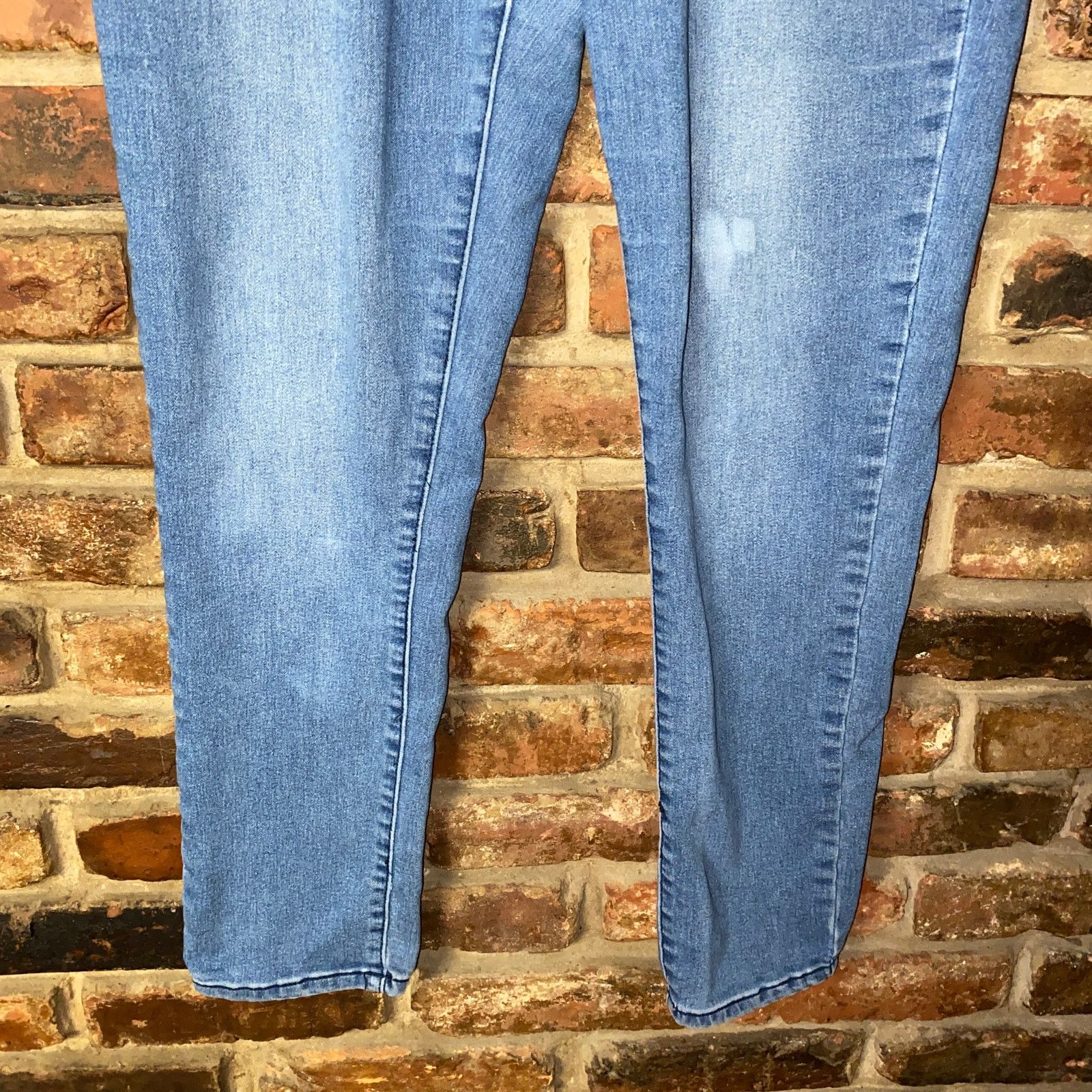 Other Amanda Paige Faded Medium Blue Denim Skinny Leg Fit Jeans 8 Size 30" / US 8 / IT 44 - 4 Thumbnail