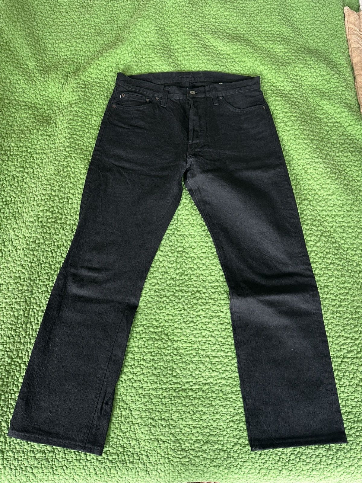 Sugar Cane Sugar Cane Selvedge Black Lot 470 Size US 34 / EU 50 - 1 Thumbnail