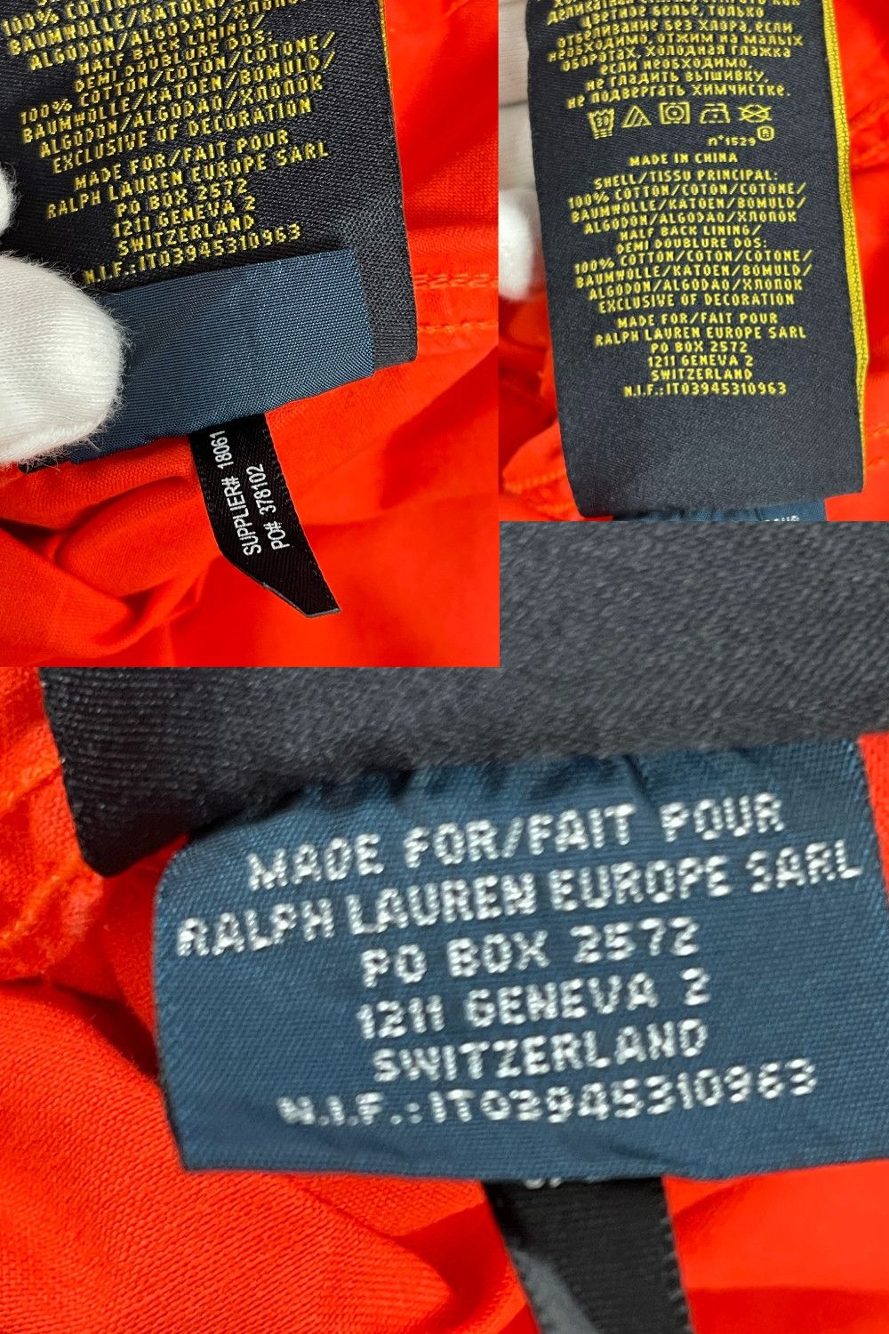 Polo Ralph Lauren POLO RALPH LAUREN U.S.R.L. FIELD JACKET “SAFETY RED” SZ L Size US L / EU 52-54 / 3 - 18 Thumbnail