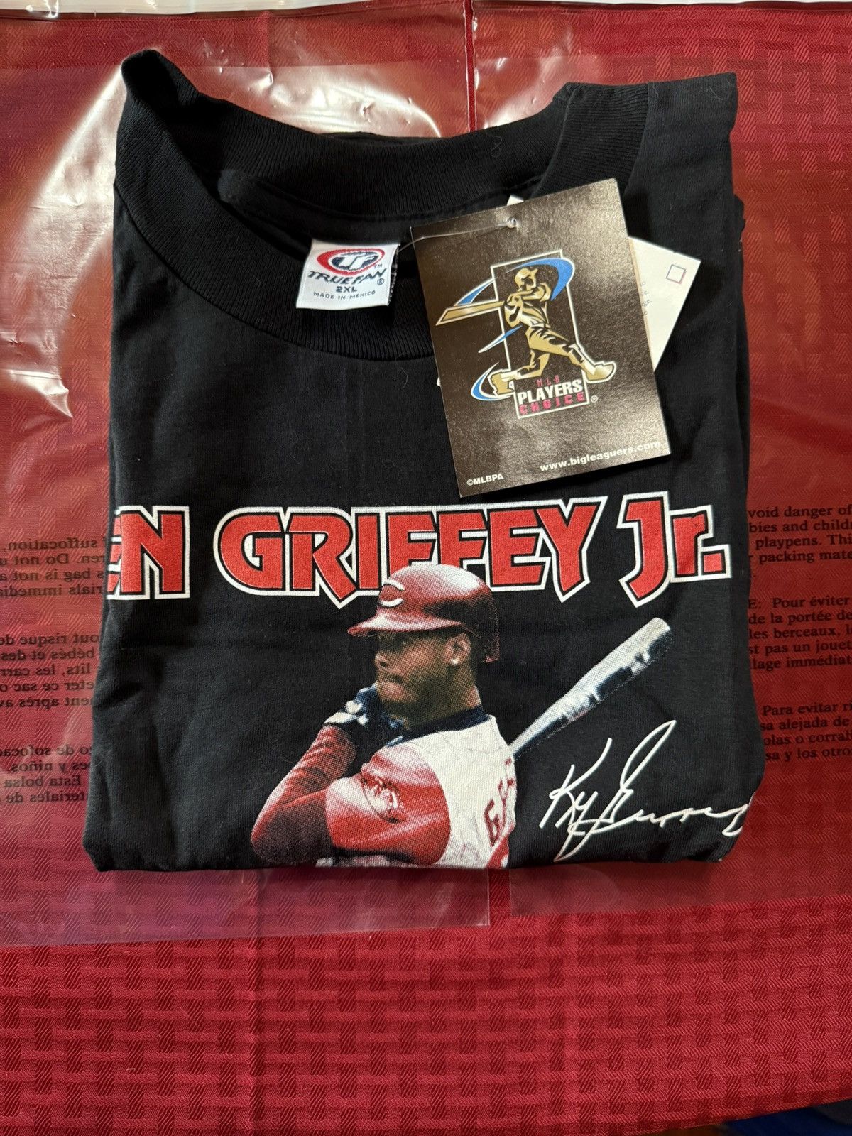 Other Vintage Ken Griffey Jr Cincinnati Reds T-Shirt Mens XXL Size US XXL / EU 58 / 5 - 9 Thumbnail