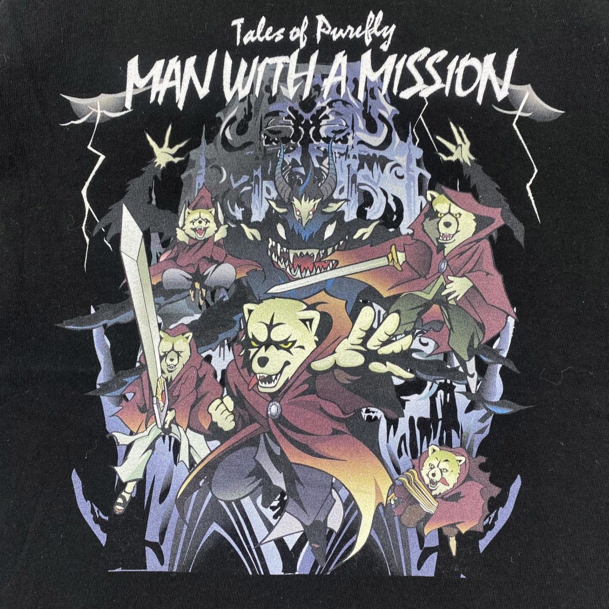 Band Tees Man With A Mission Tee Shirt Japan Rock Band Tees Size US M / EU 48-50 / 2 - 3 Thumbnail