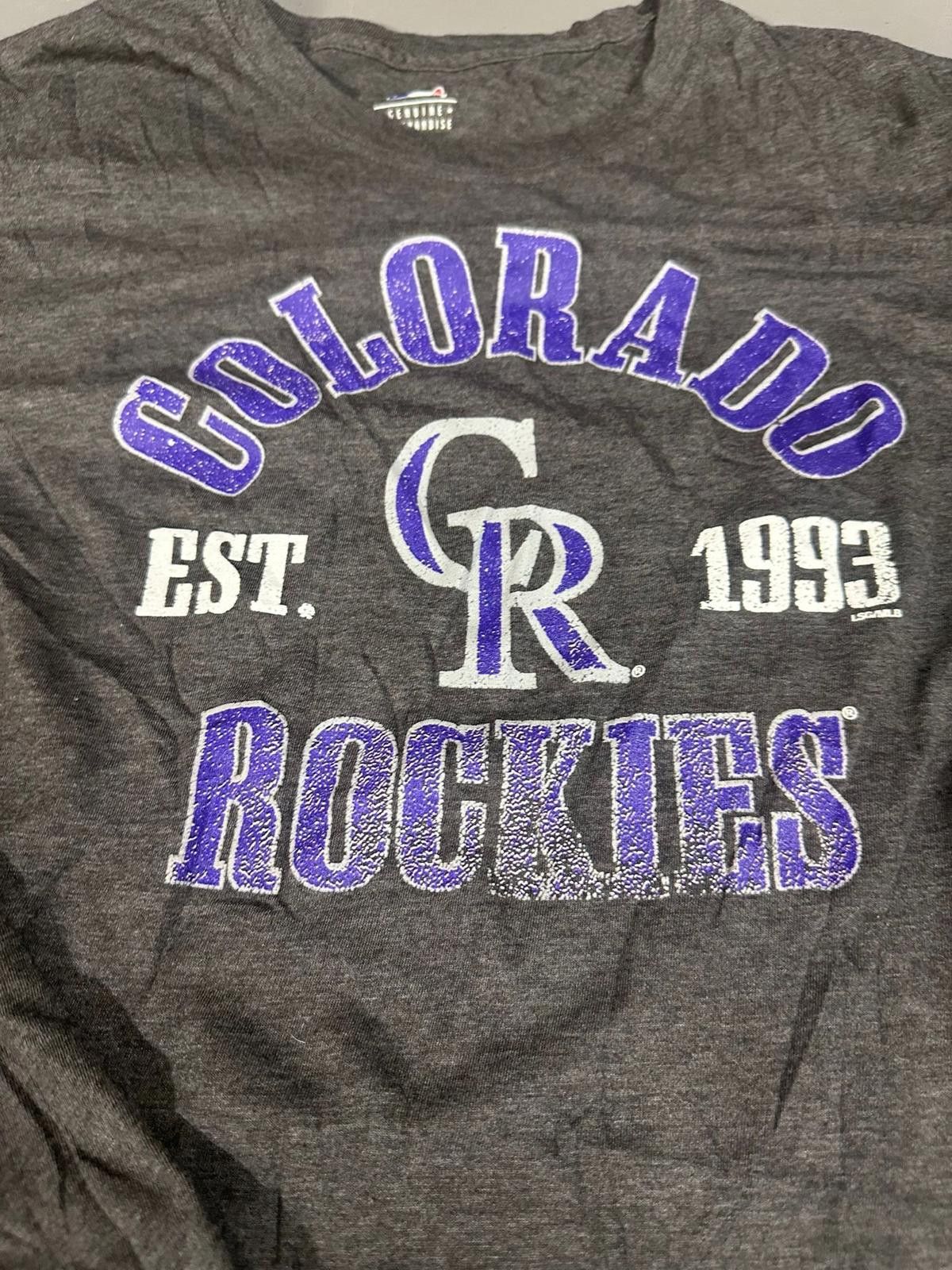 MLB Colorado Rockies Long Sleeve Tee - Est. 1993 Size US L / EU 52-54 / 3 - 2 Thumbnail