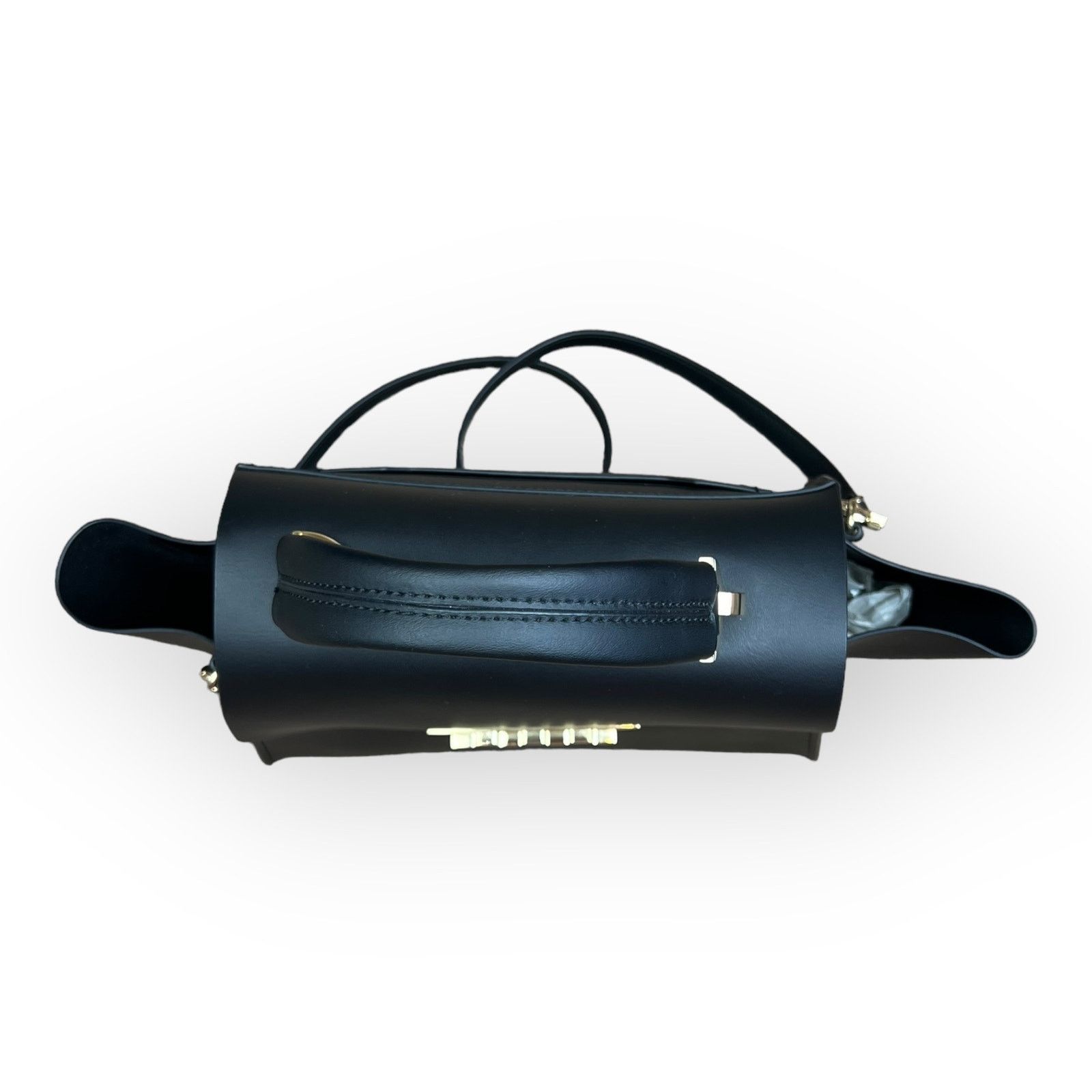 Zac Posen ZAC Zac Posen Eartha Top Handle Bag - Black Size ONE SIZE - 8 Thumbnail