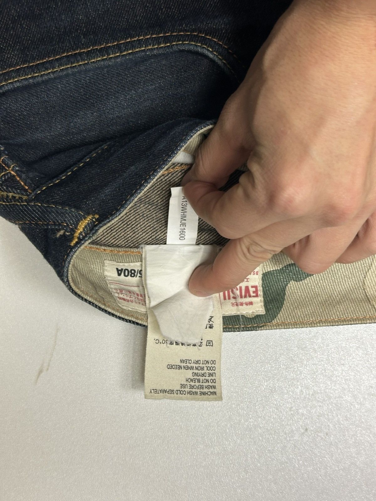Evisu Vintage Evisu Big Daicock Sevledge Jeans Size US 32 / EU 48 - 16 Thumbnail