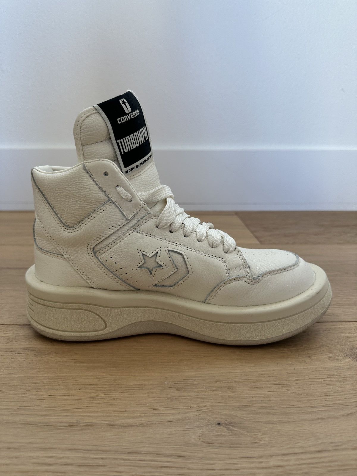 Converse × Rick Owens Drkshdw Rick Owens DRKSHDW x Converse TURBOWPN Platform Sneakers Size US 6 / EU 39 - 4 Thumbnail