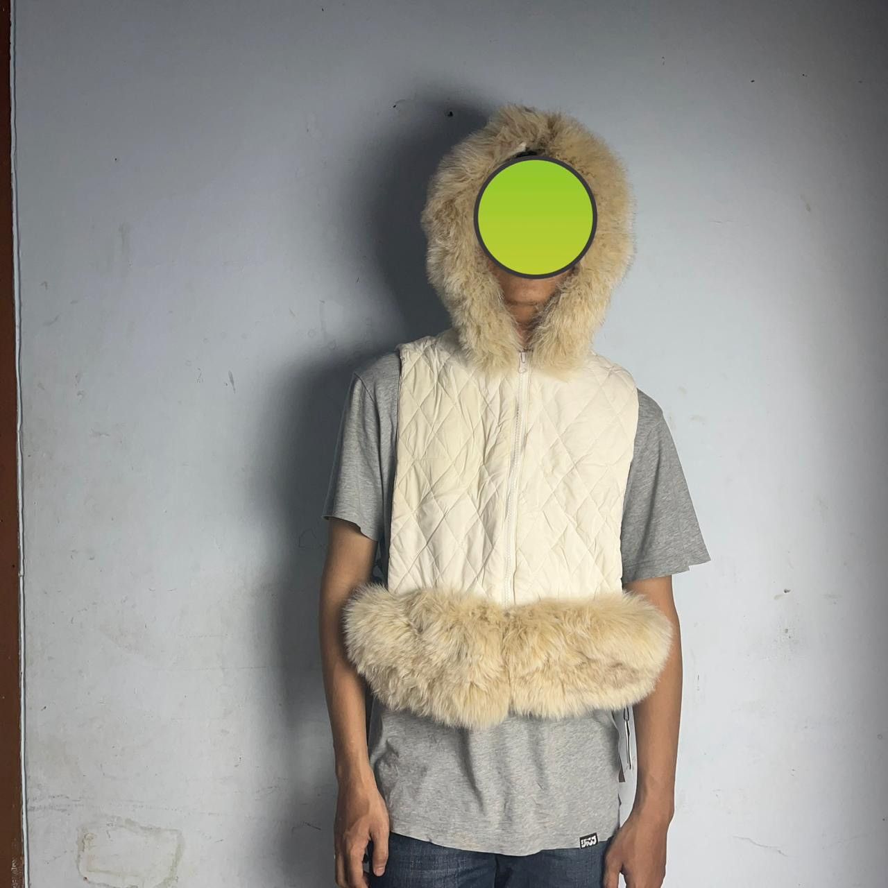 Japanese Brand Undici.nove faux fur vest Size S / US 4 / IT 40 - 1 Thumbnail