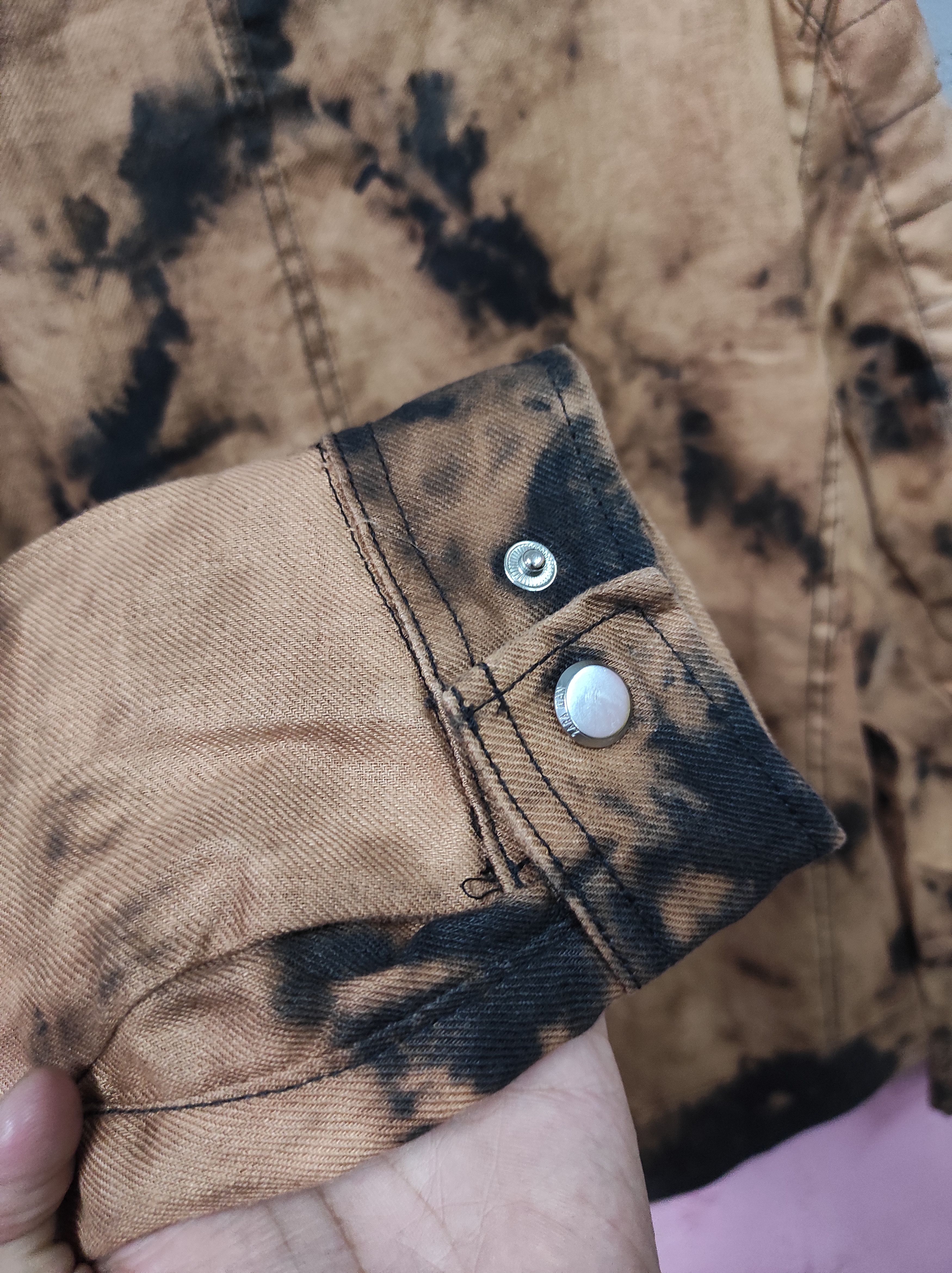 Zara ZARA MAN BIKE JACKET TIE DYE Size US S / EU 44-46 / 1 - 6 Thumbnail