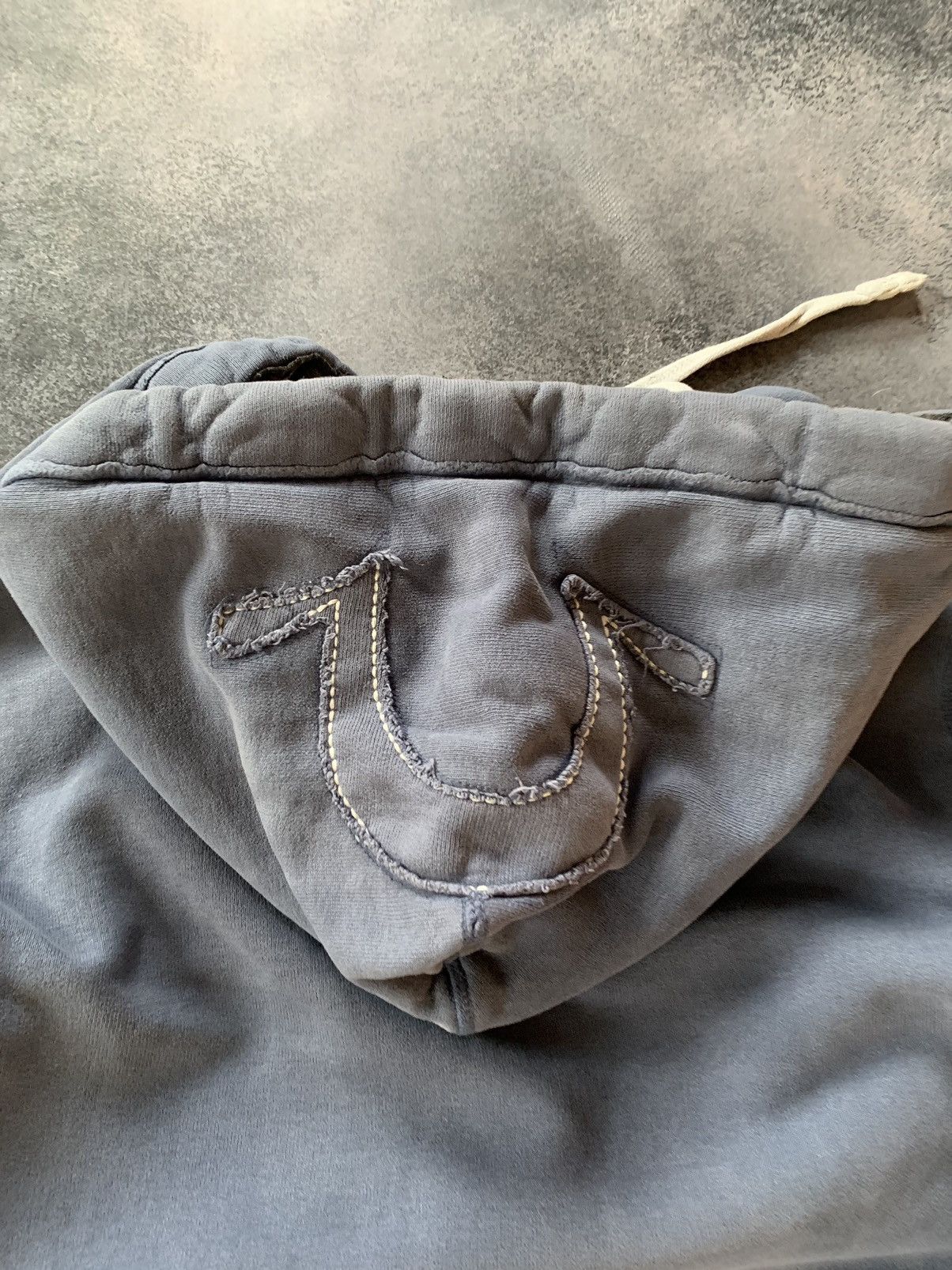 True Religion Vintage True Religion Coll Faded Hoodie Y2K Size US M / EU 48-50 / 2 - 9 Thumbnail