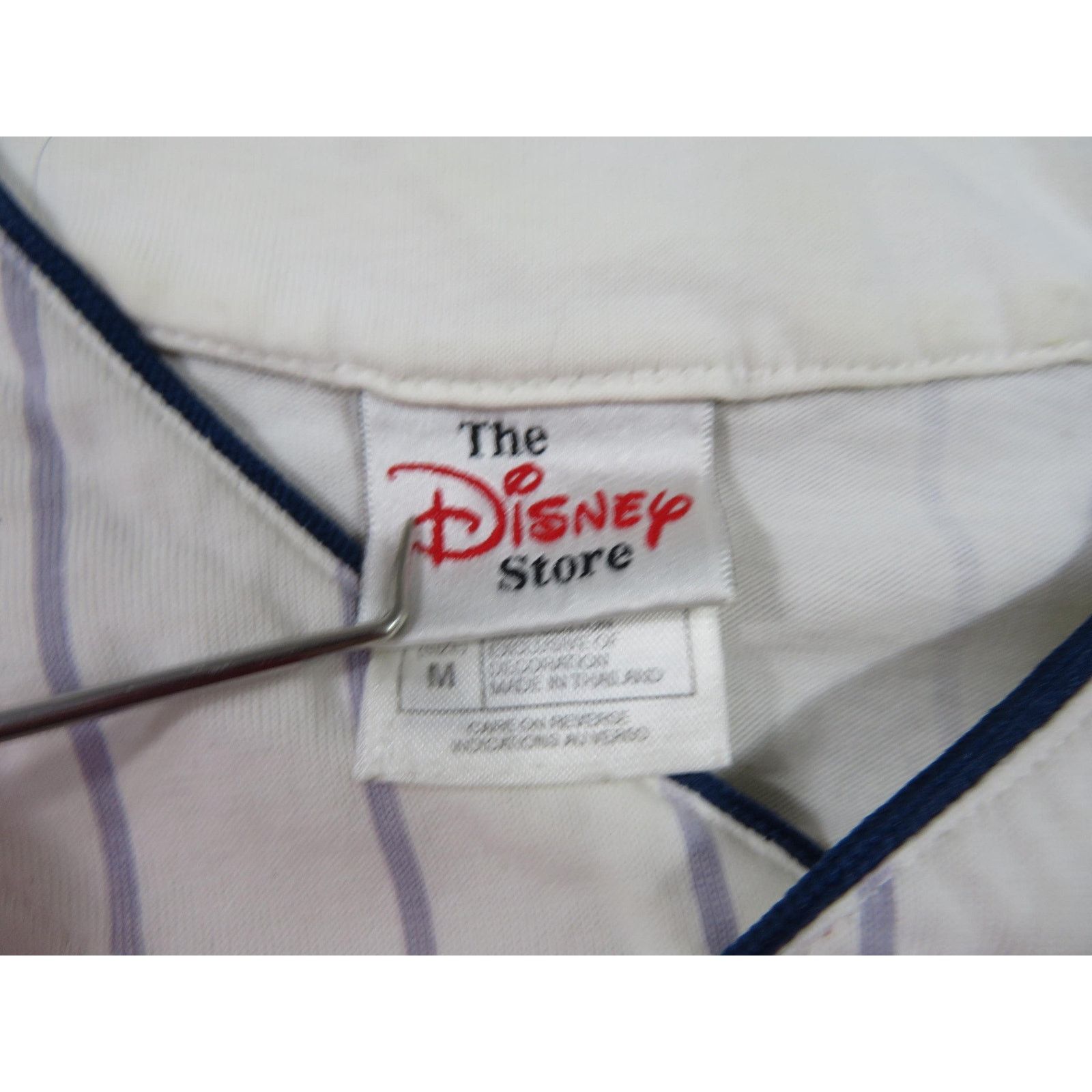 Other Goofy Disney Baseball Jersey Style Shirt White Striped M Y2K Size US M / EU 48-50 / 2 - 5 Thumbnail