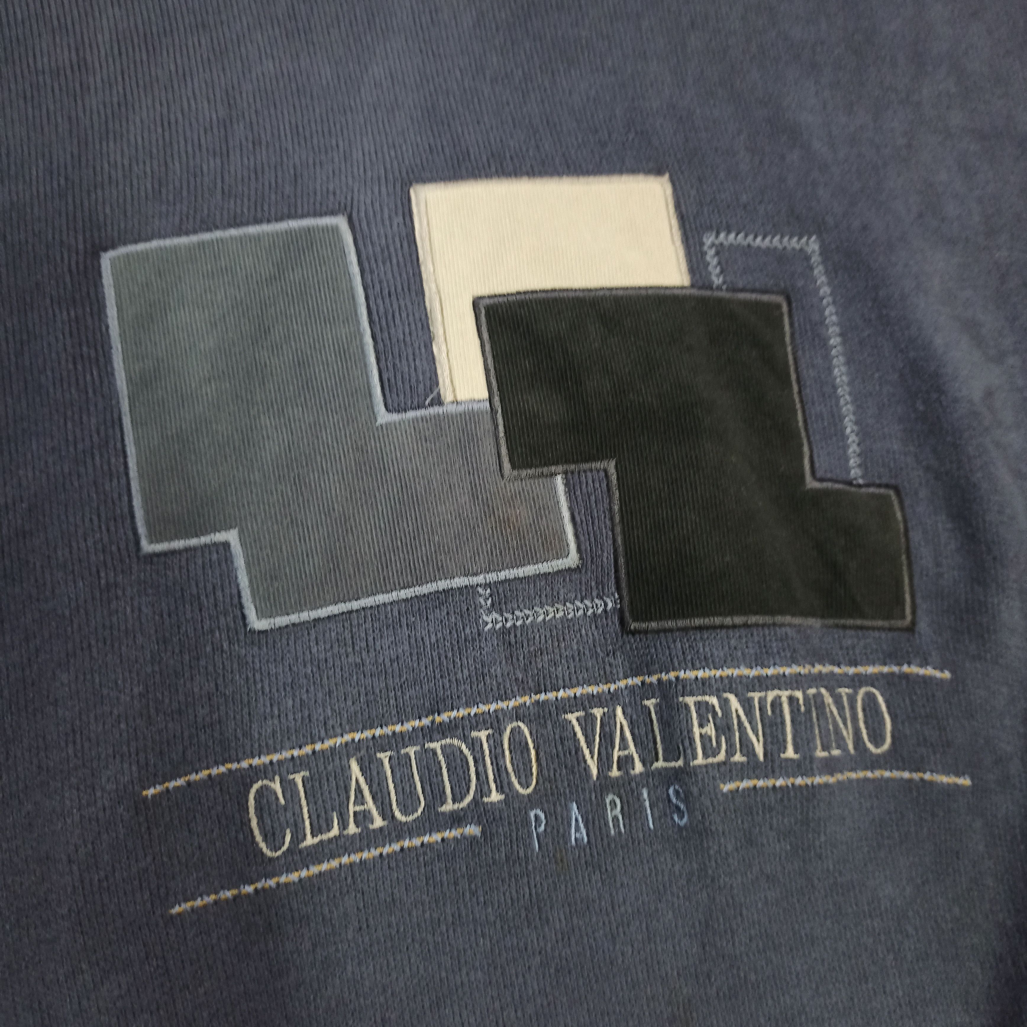 Valentino Vintage Claudio Valentino Paris Sweatshirt Size US M / EU 48-50 / 2 - 3 Thumbnail