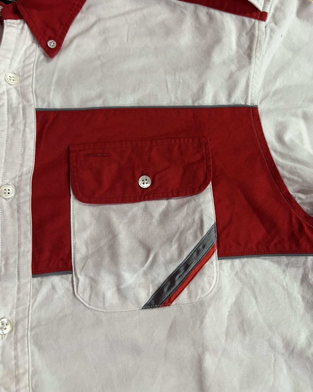 Japanese Brand 🔥🔥 VINTAGE KUSHITANI HAMAMATSU Shirt Button Ups Size US L / EU 52-54 / 3 - 4 Thumbnail
