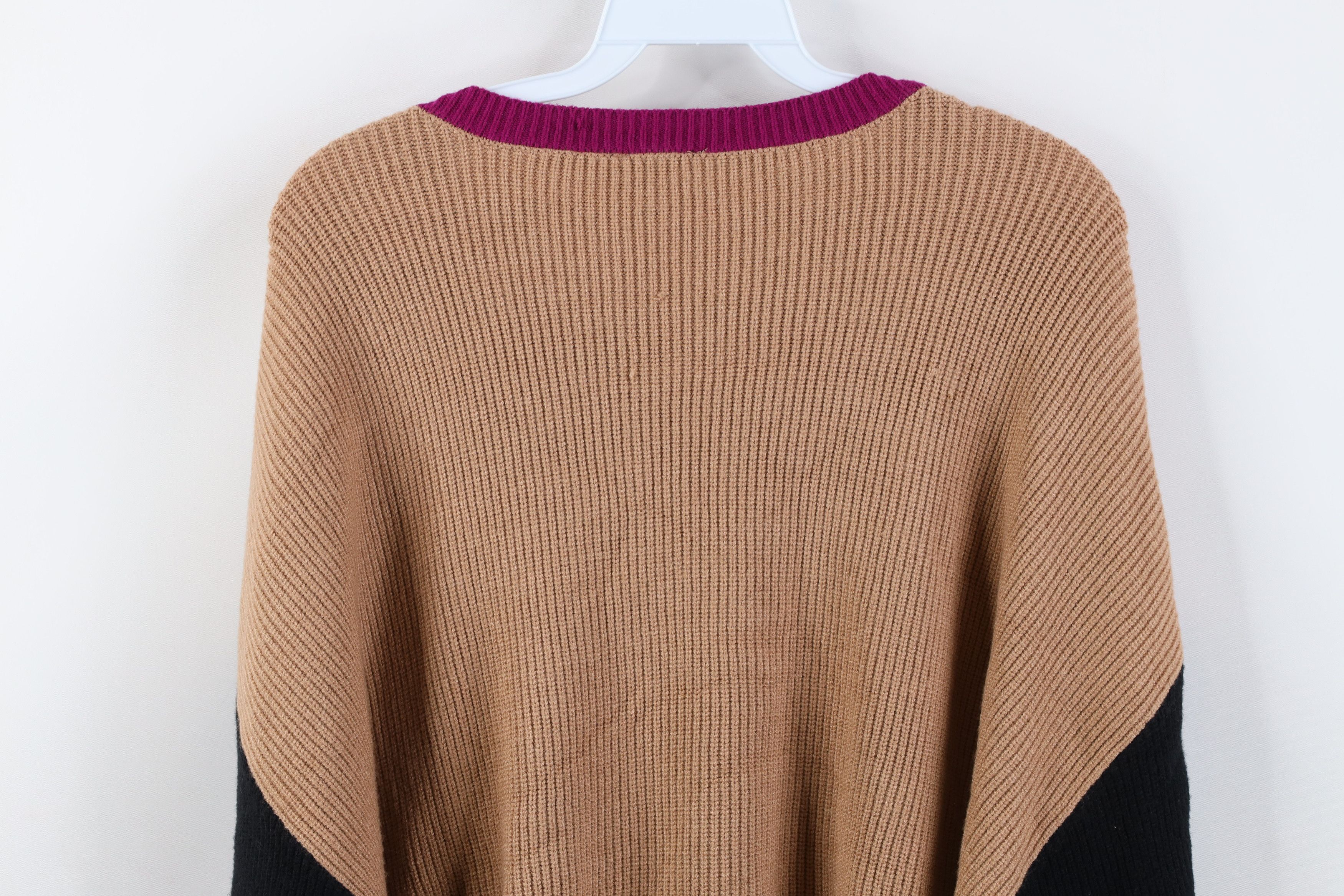 Express Deadstock Vtg Y2K Express Ribbed Knit Sweater Oversized Size S / US 4 / IT 40 - 14 Thumbnail