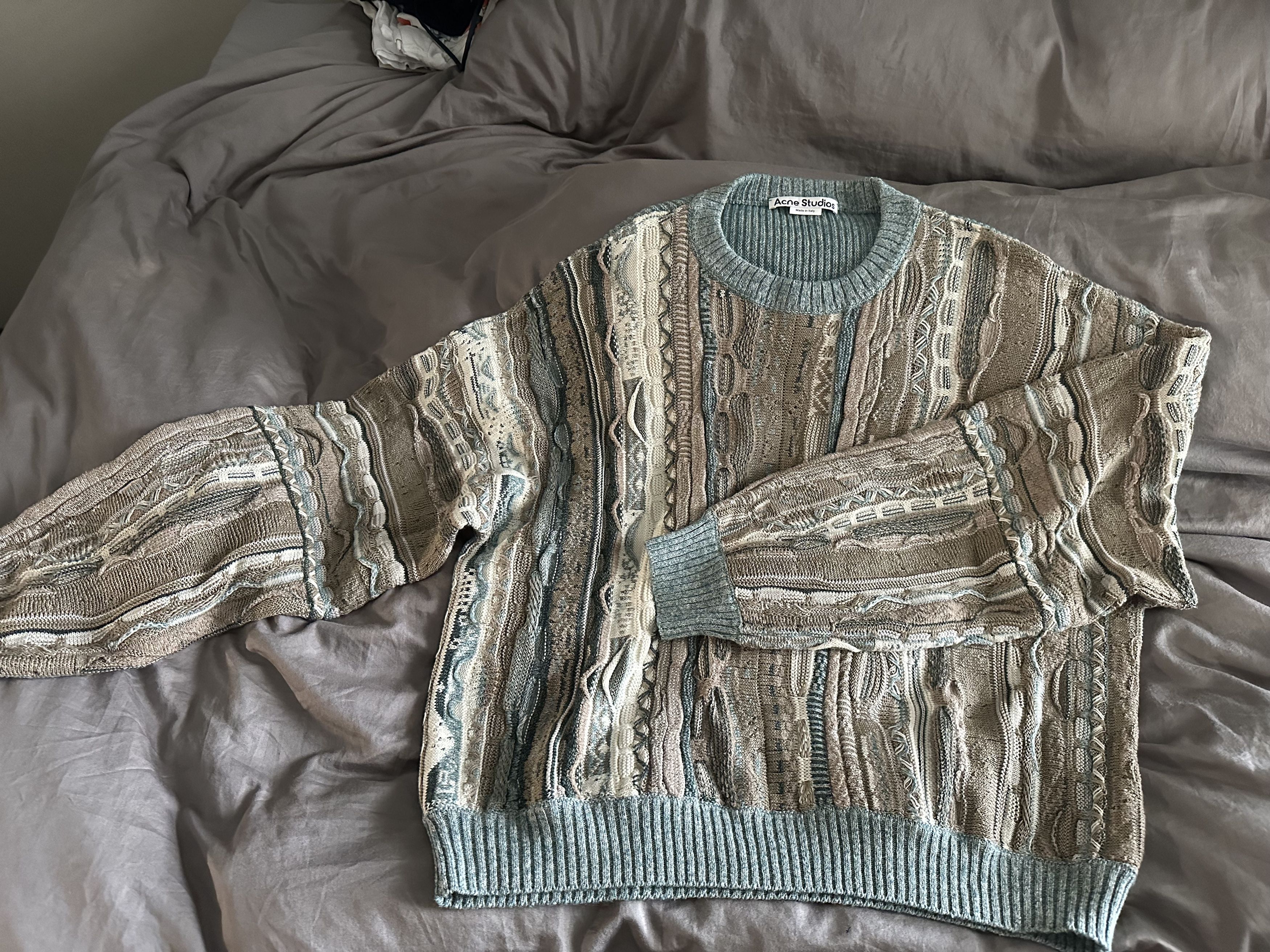 Acne Studios Acne Studios Jacquard knit sweater Size US M / EU 48-50 / 2 - 2 Thumbnail