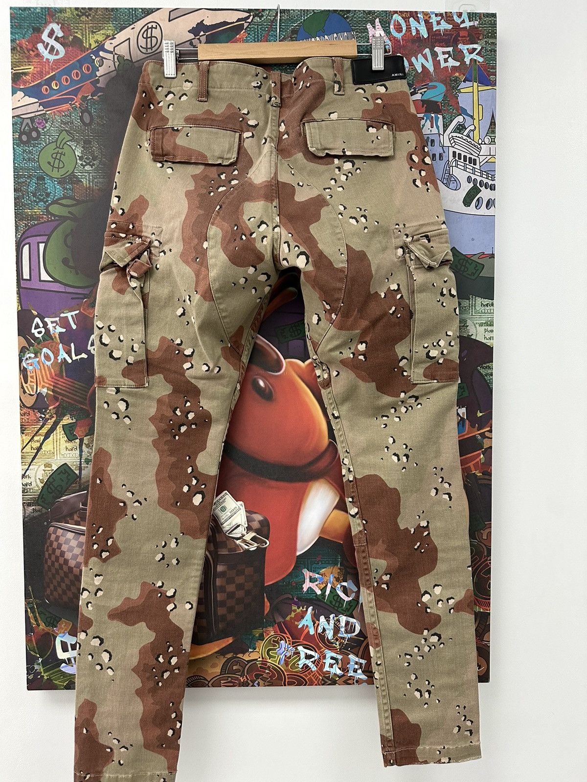 Amiri Amiri Camo Carpenter Pants Size US 29 - 2 Thumbnail