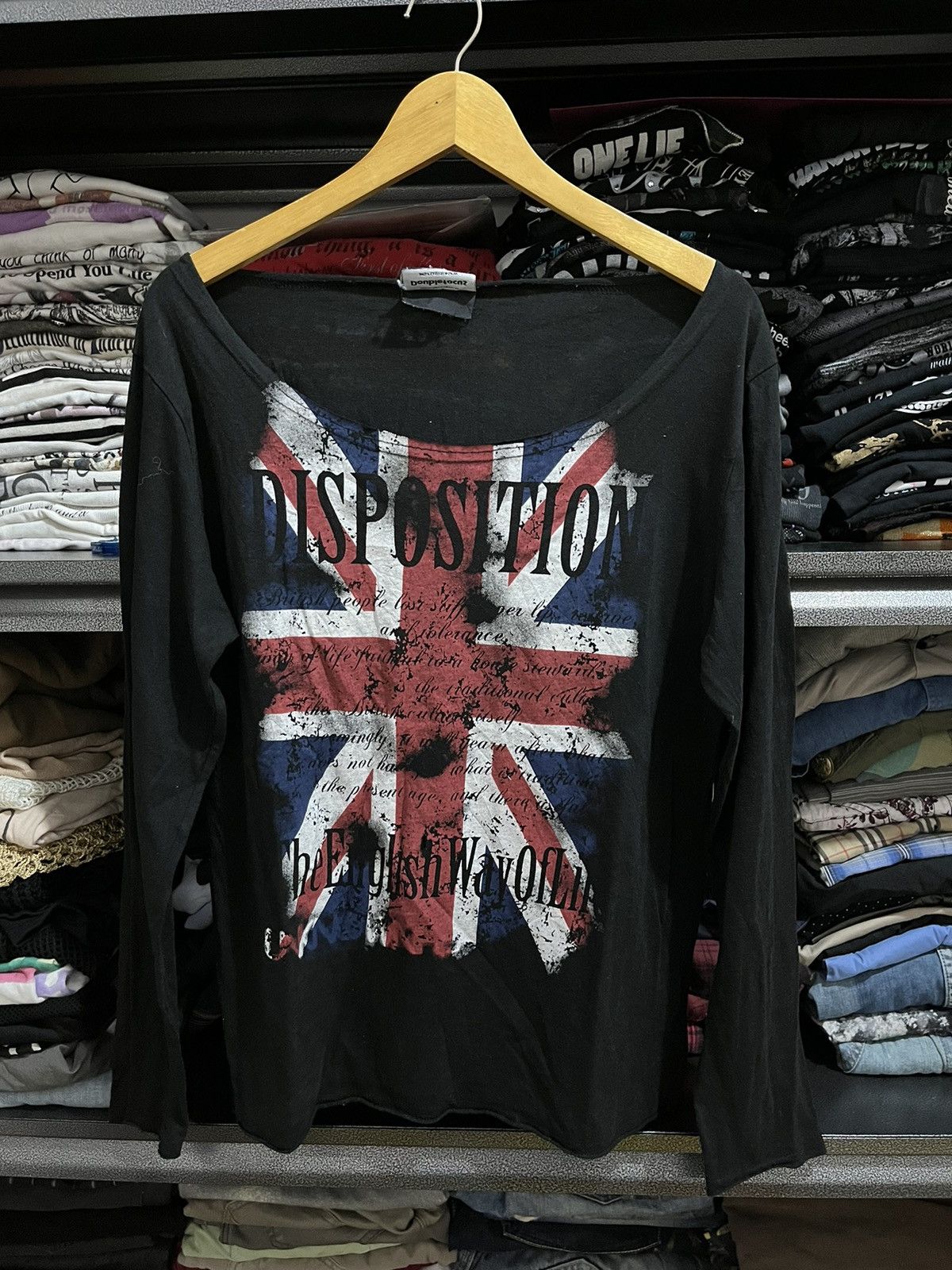 Beauty Beast 🖤BLACKDAY🖤Undefined double focus poem longsleeve Size US M / EU 48-50 / 2 - 1 Thumbnail