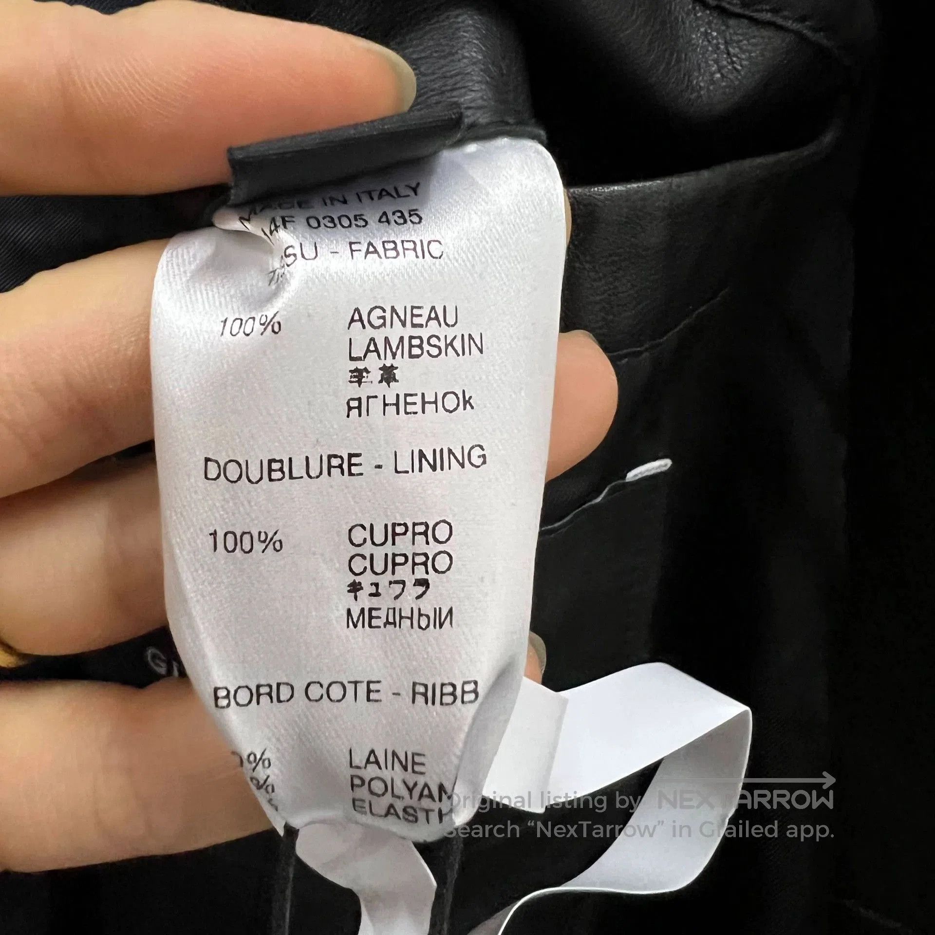 Givenchy Givenchy Black Star Collar Leather Jacket. Size US M / EU 48-50 / 2 - 4 Thumbnail