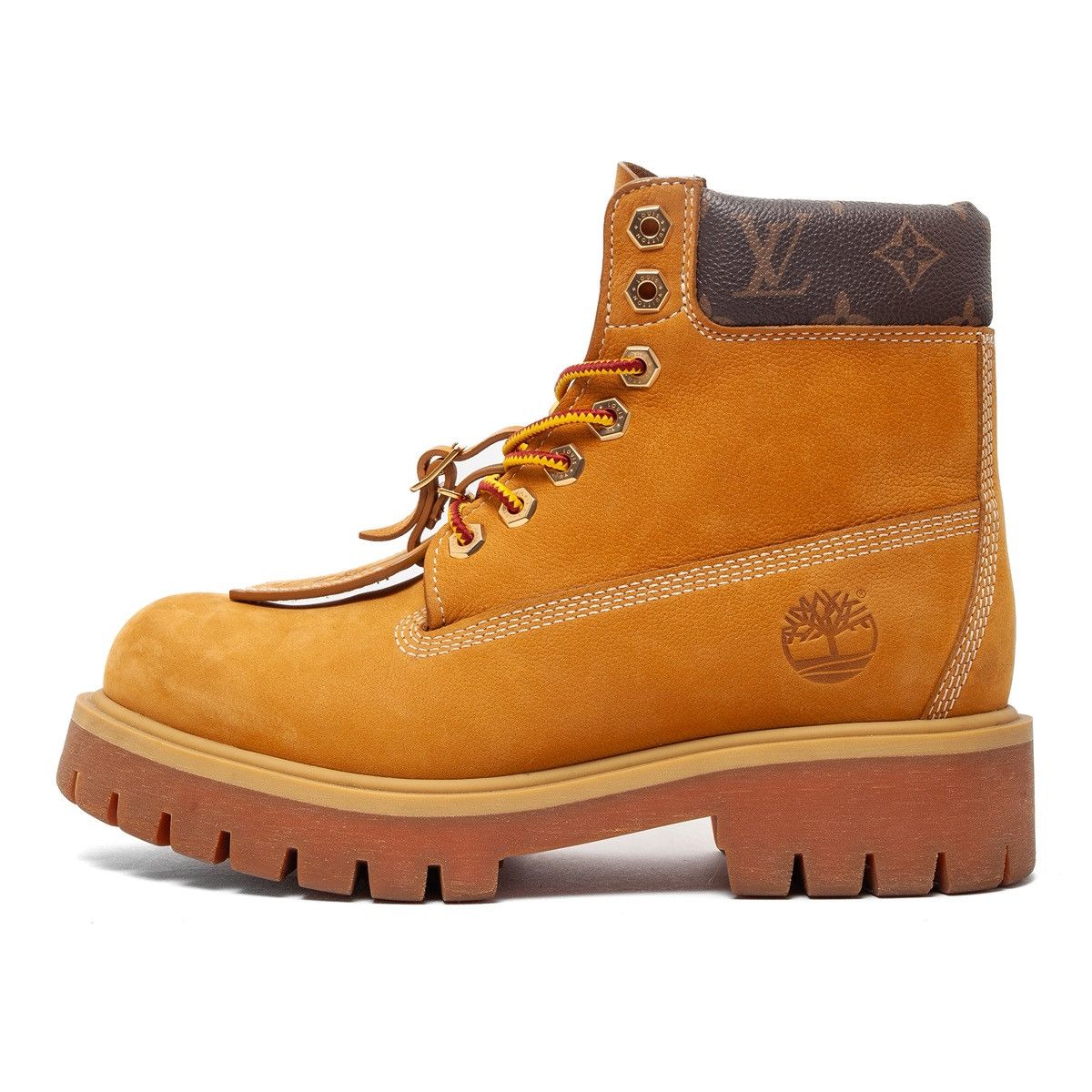 Louis Vuitton x Timberland 6" Monogram Ankle Boot Wheat Brown Size US 9 / EU 42 - 2 Thumbnail
