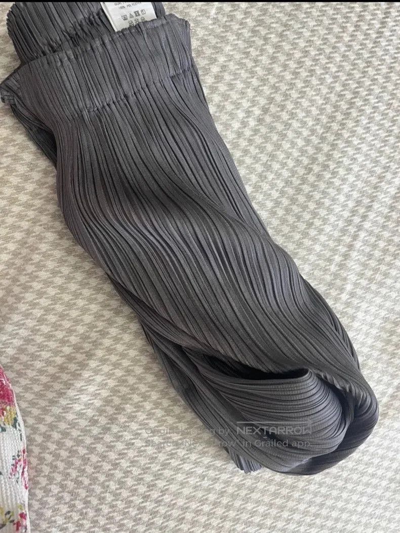 Issey Miyake Issey Miyake Gray Wide. Size US 30 / EU 46 - 3 Thumbnail