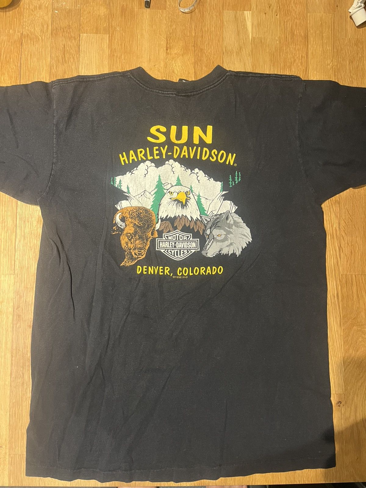Harley Davidson Vintage Harley Davidson 1996 Size US L / EU 52-54 / 3 - 4 Thumbnail