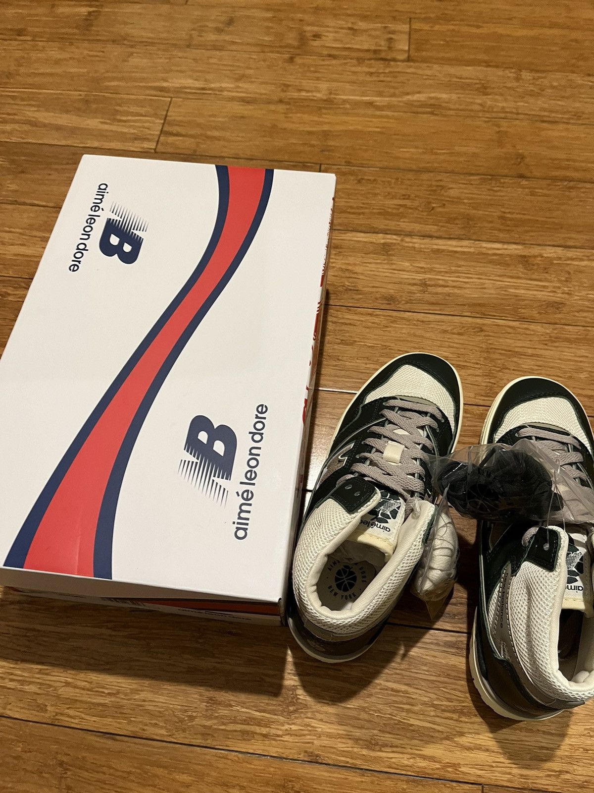Aime Leon Dore × New Balance US 6 ALD NB650 green cream aime leon dore Size US 6 / EU 39 - 13 Thumbnail