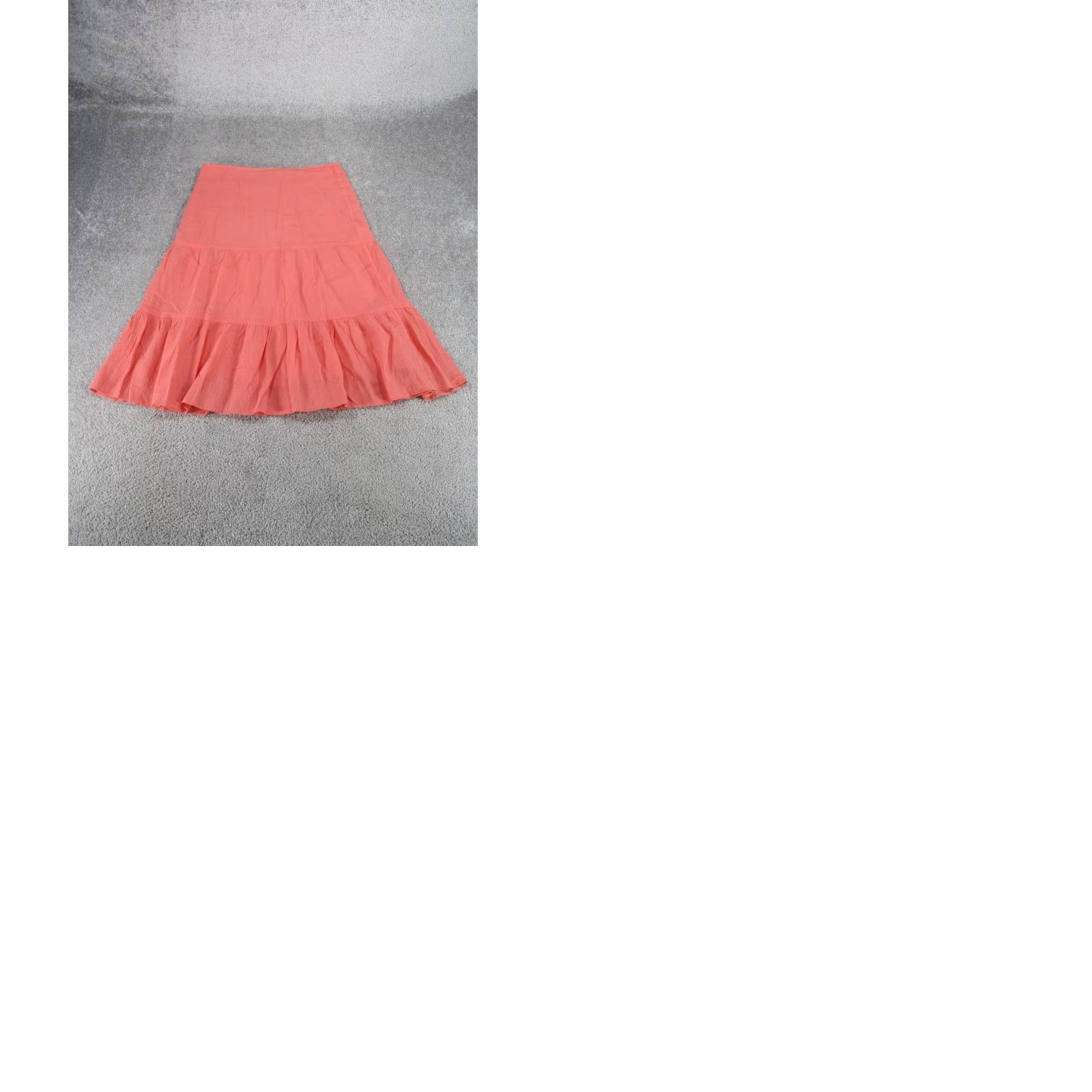 Theory Theory Skirt Womens 0 Pink Midi Cotton Silk Spandex Zipper Flare (Lightweight) Civic 90s? Size 25" / US 0 / IT 36 - 9 Thumbnail