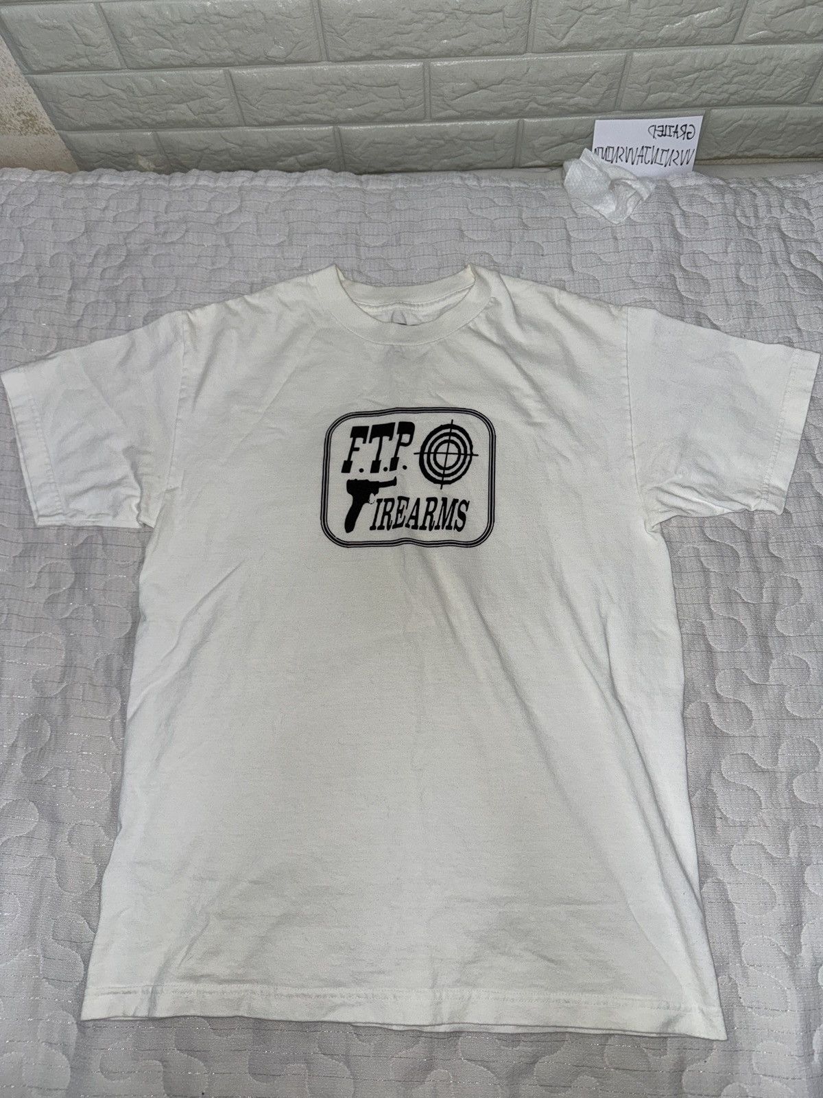 Fuck The Population FTP FIREARMS TEE WHITE Size US M / EU 48-50 / 2 - 1 Thumbnail