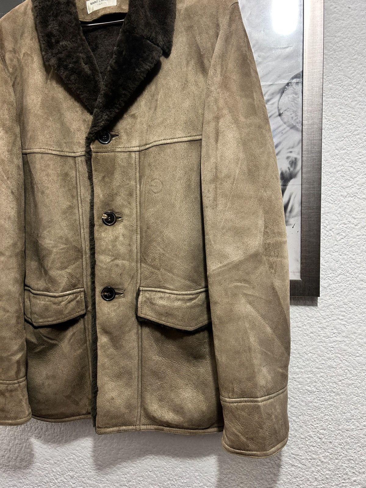 Saint Laurent Paris SAINT LAURENT PARIS AW13 SHEEPSKIN COAT ARCHIVE Size US M / EU 48-50 / 2 - 4 Thumbnail