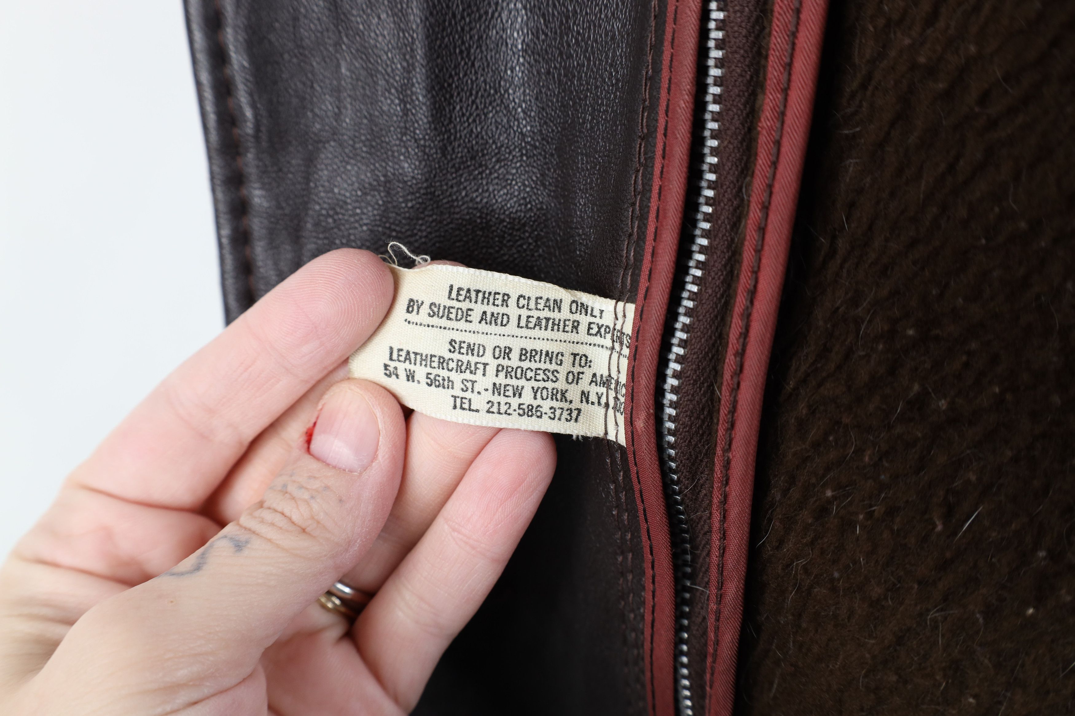 Vintage Vintage 70s Streetwear Leather Double Breasted Trench Coat Size L / US 10 / IT 46 - 10 Thumbnail