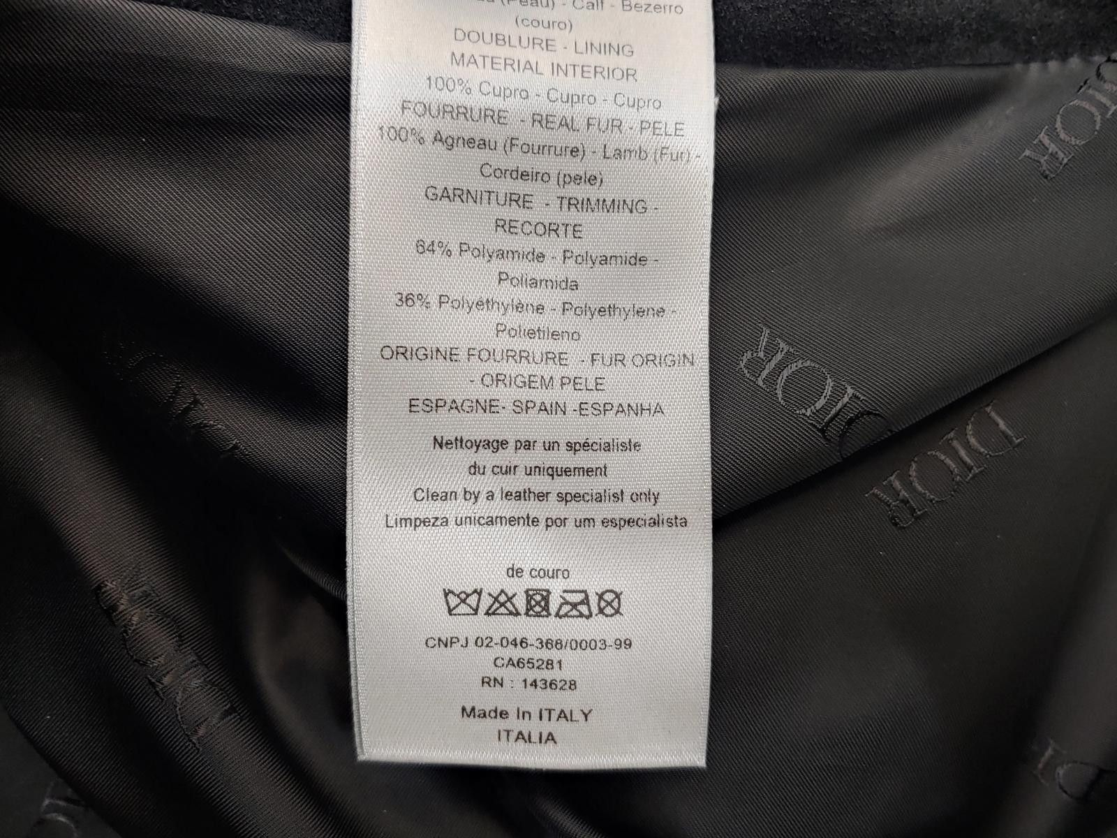 Dior Dior Black Suede Jacket Size US XXL / EU 58 / 5 - 7 Thumbnail