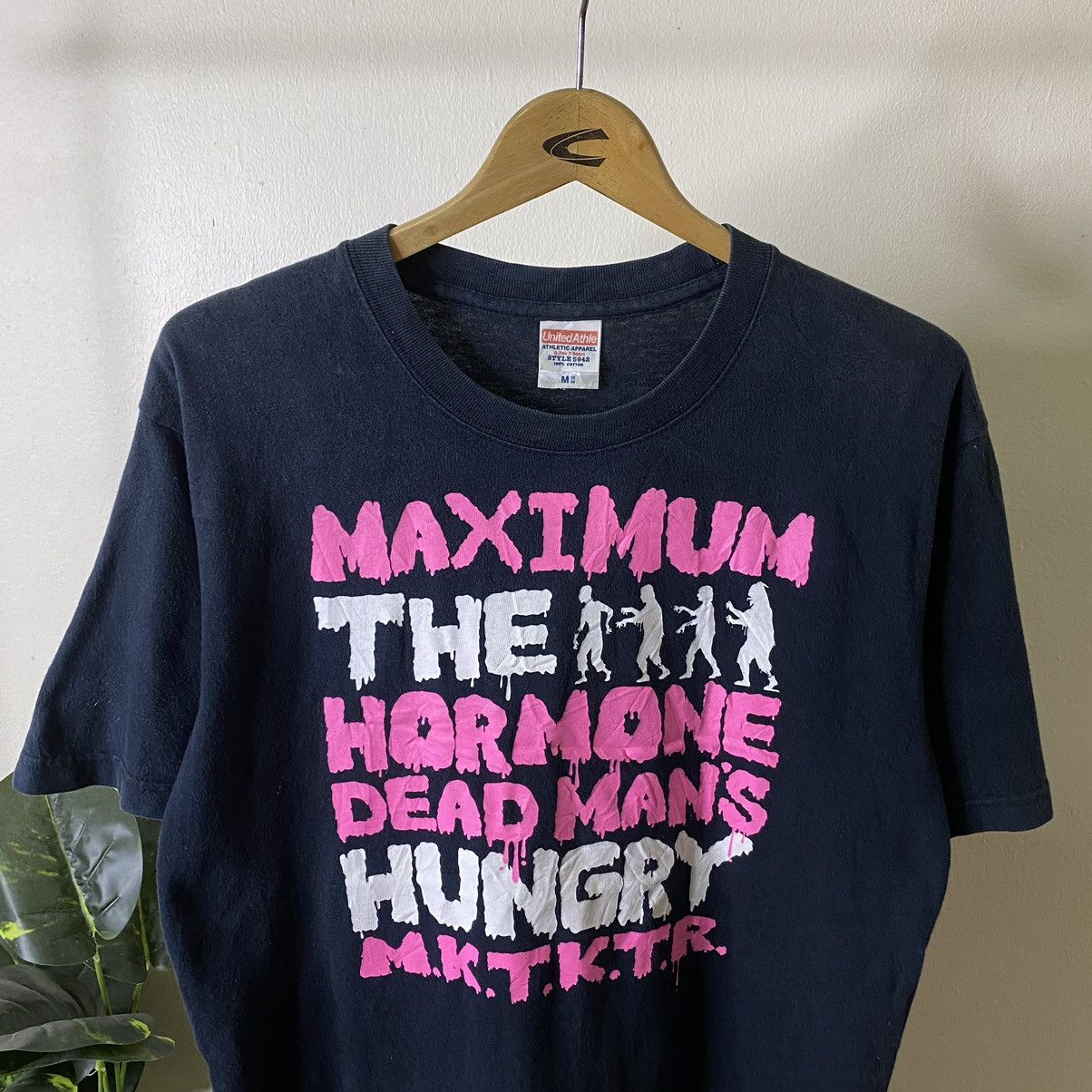 Band Tees 2000s Maximum The Hormone Japan Heavy Metal Harapeko Zombies Size US M / EU 48-50 / 2 - 6 Thumbnail