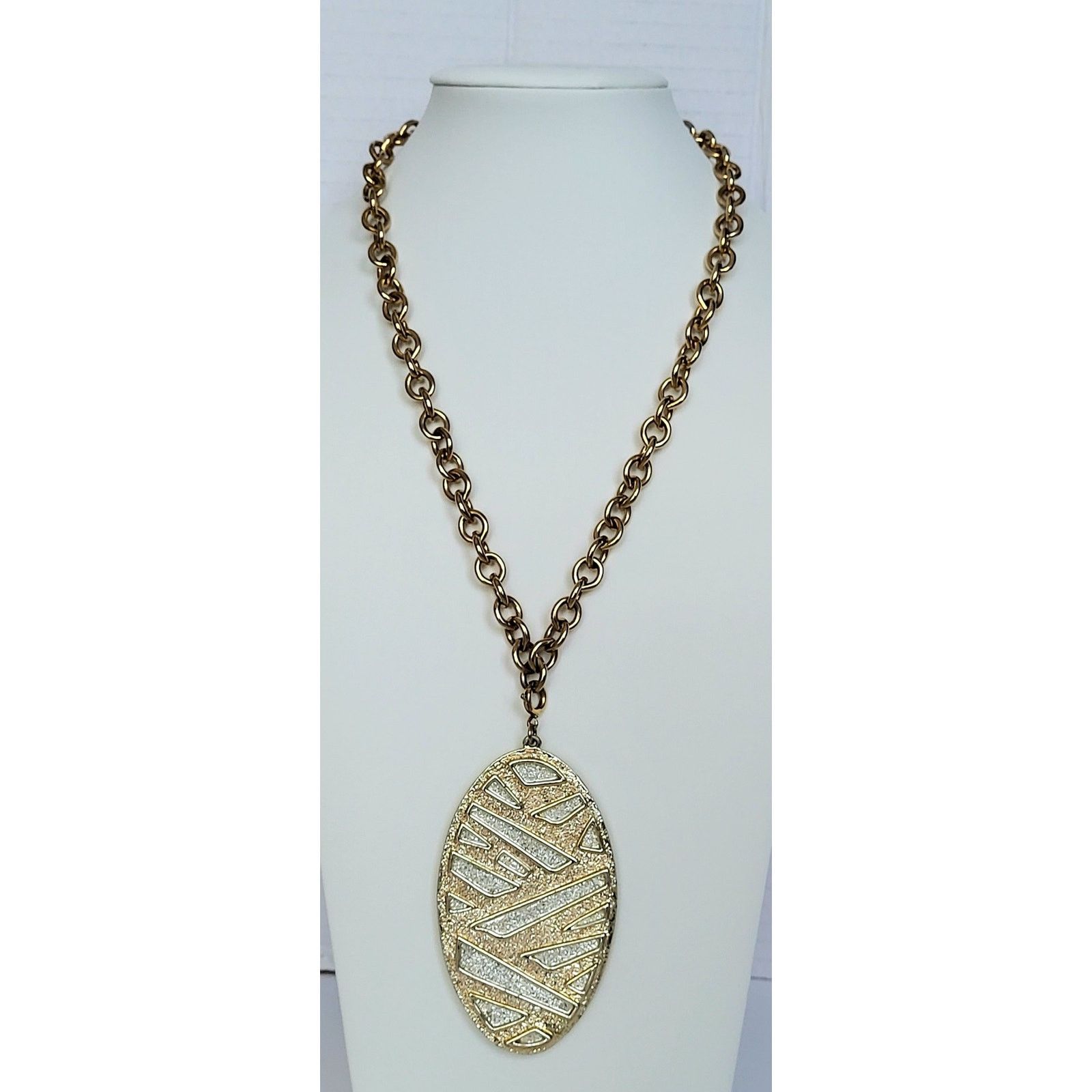 Other Vintage Emmons Medallion Token Necklace Gold Size ONE SIZE - 2 Thumbnail