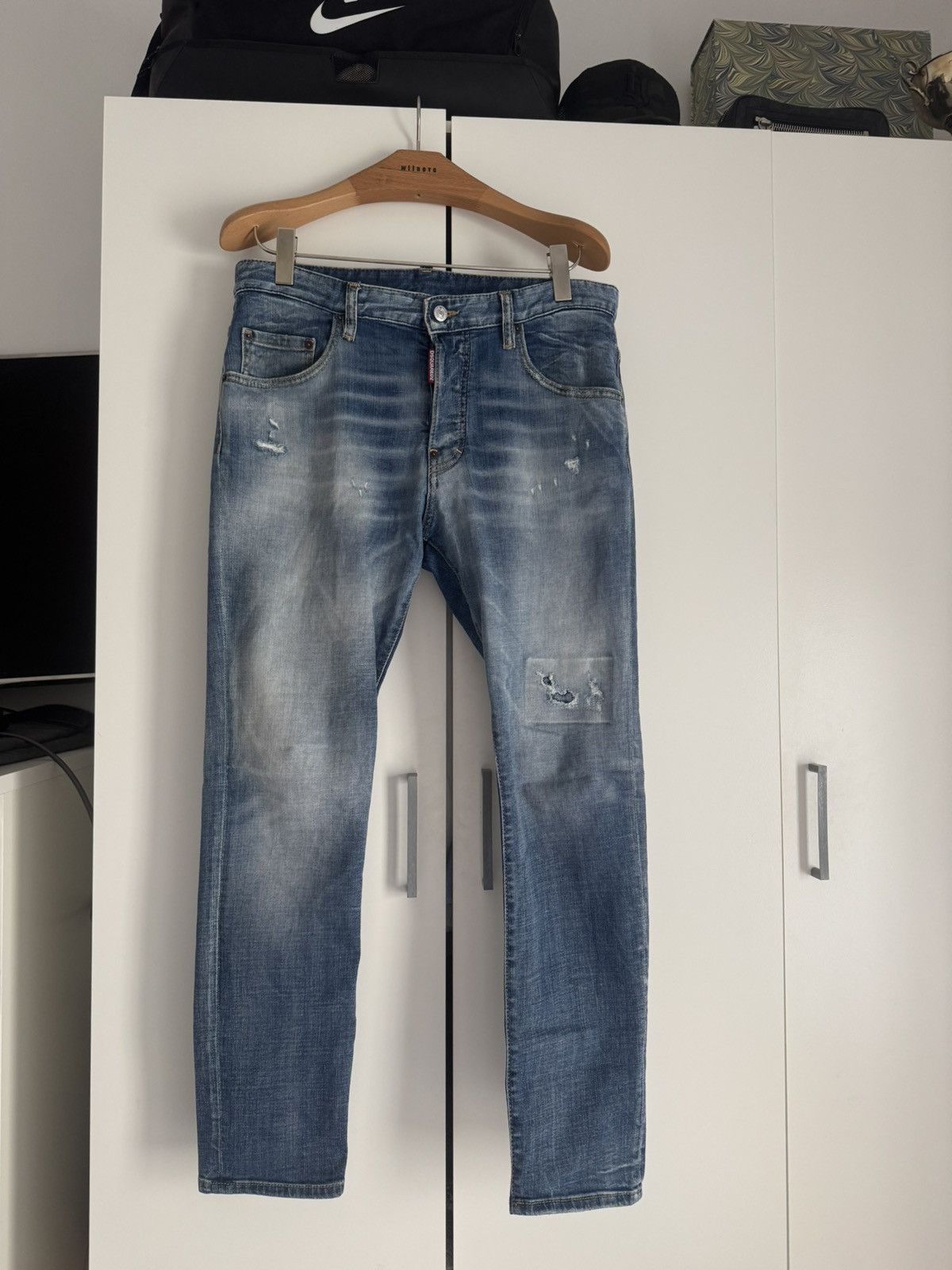 Dsquared2 Dsquared2 Skater Jeans wirh Logo Application Size US 32 / EU 48 - 1 Thumbnail