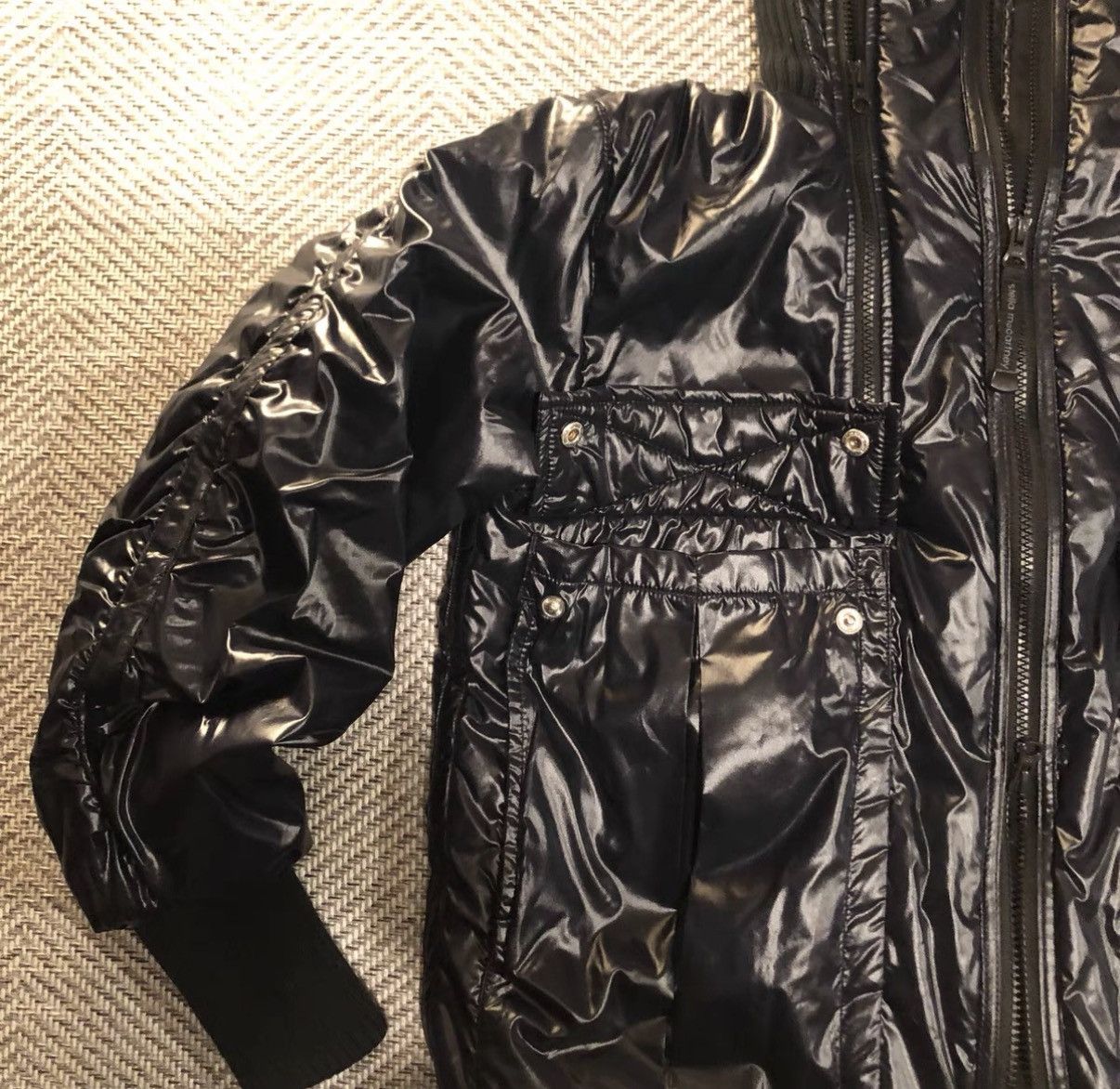 Adidas adidas x Stella McCartney High Neck Down Puffer Jacket K24 Size M / US 6-8 / IT 42-44 - 6 Thumbnail