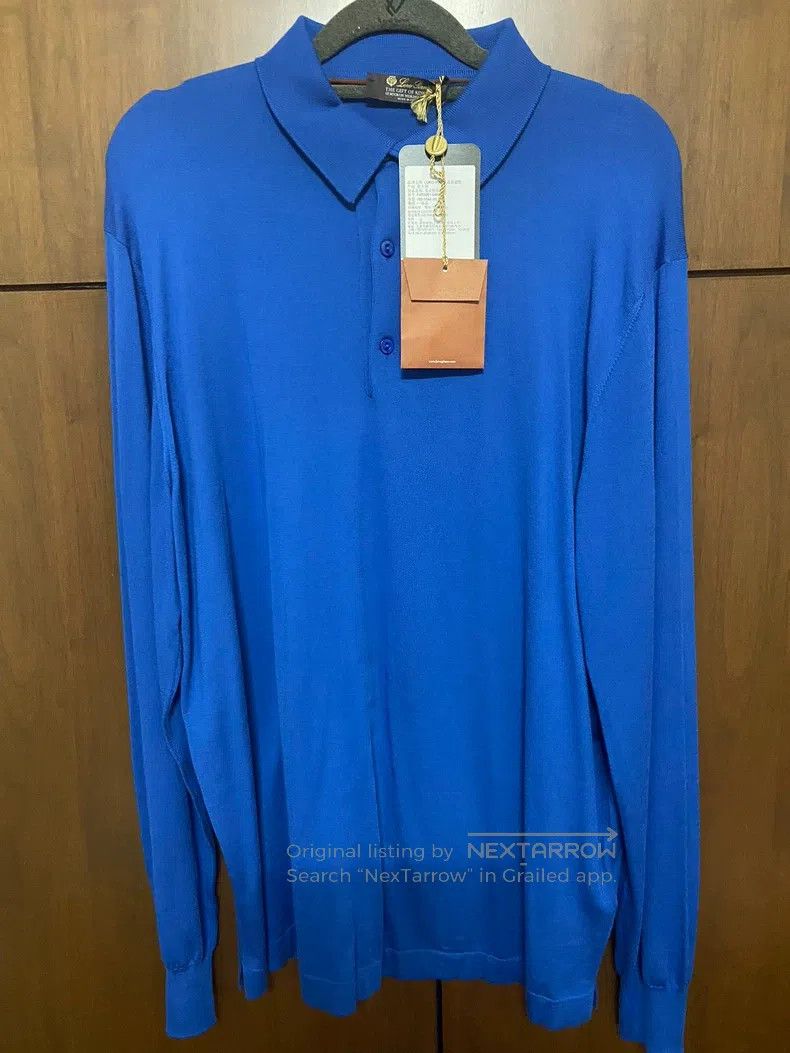 Loro Piana The Gift Of Kings features a wool jersey polo c