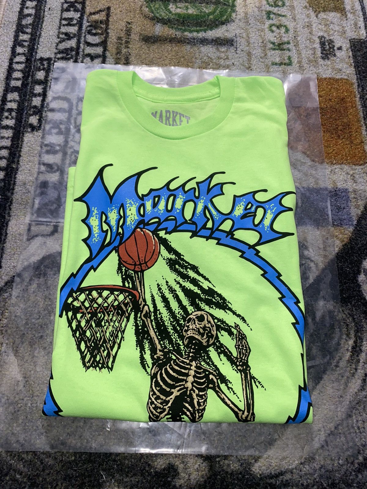 Market Market Skeleton Dunking Tee Size US L / EU 52-54 / 3 - 1 Thumbnail