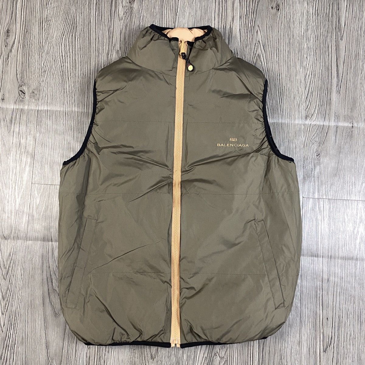 Balenciaga Balenciaga Puffer Down Reversible Vest Jacket Size US M / EU 48-50 / 2 - 1 Thumbnail