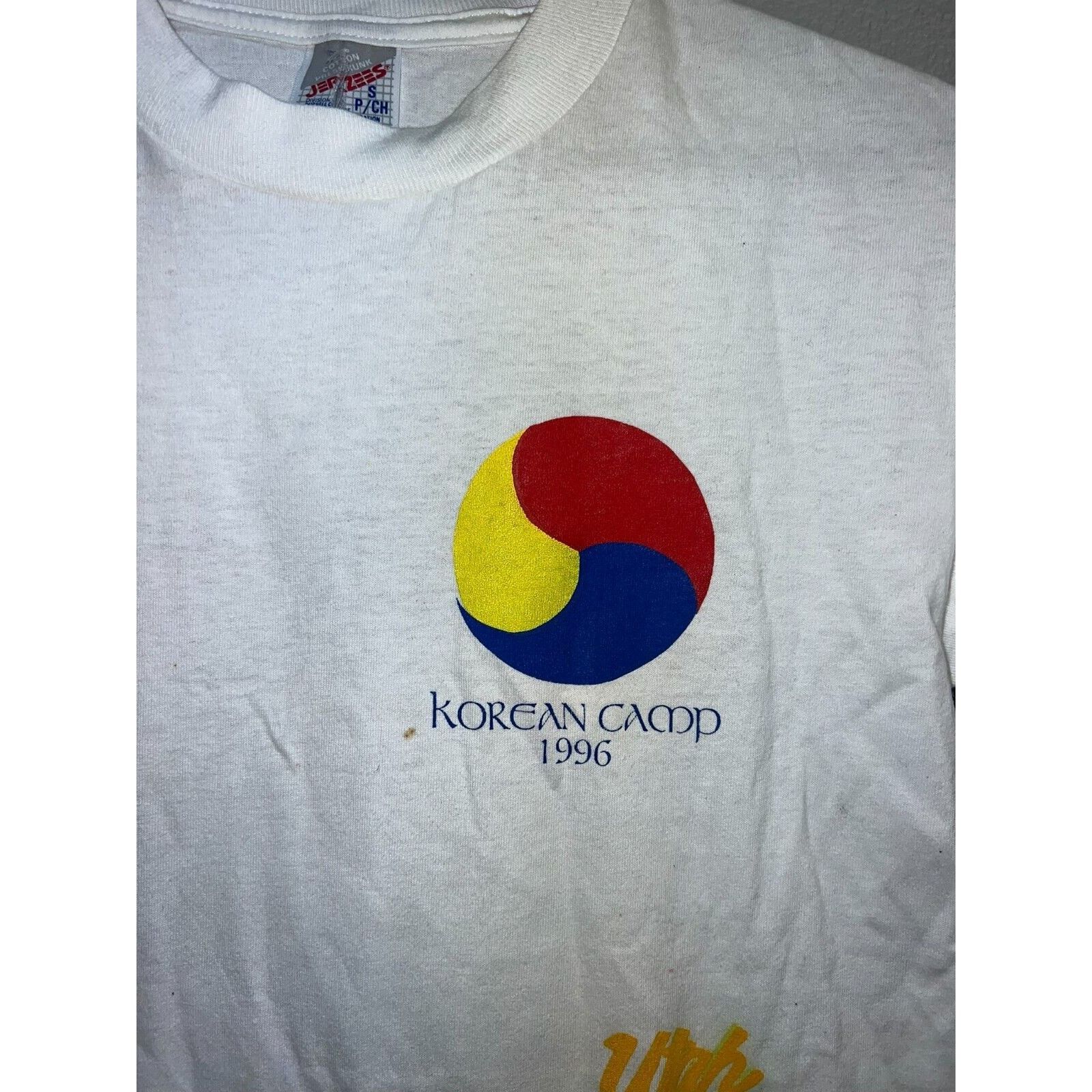 Jerzees Vintage Korean Camp Shirt Test Print Utah Skiing Ski Tee S Size US S / EU 44-46 / 1 - 2 Thumbnail