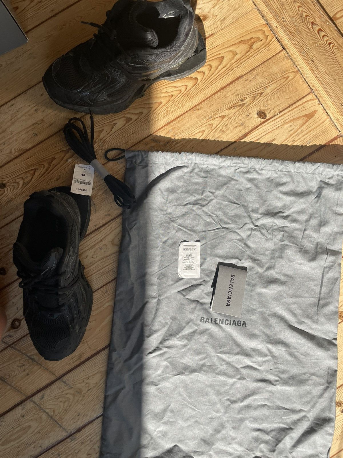 Vetements Balenciaga X pander black xpander *RARE* Size US 10 / EU 43 - 17 Thumbnail