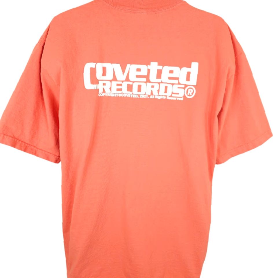 Vintage VINTAGE Coveted Records T Shirt Mens XL Oranges Las Vegas MADE IN USA Size US XL / EU 56 / 4 - 4 Thumbnail
