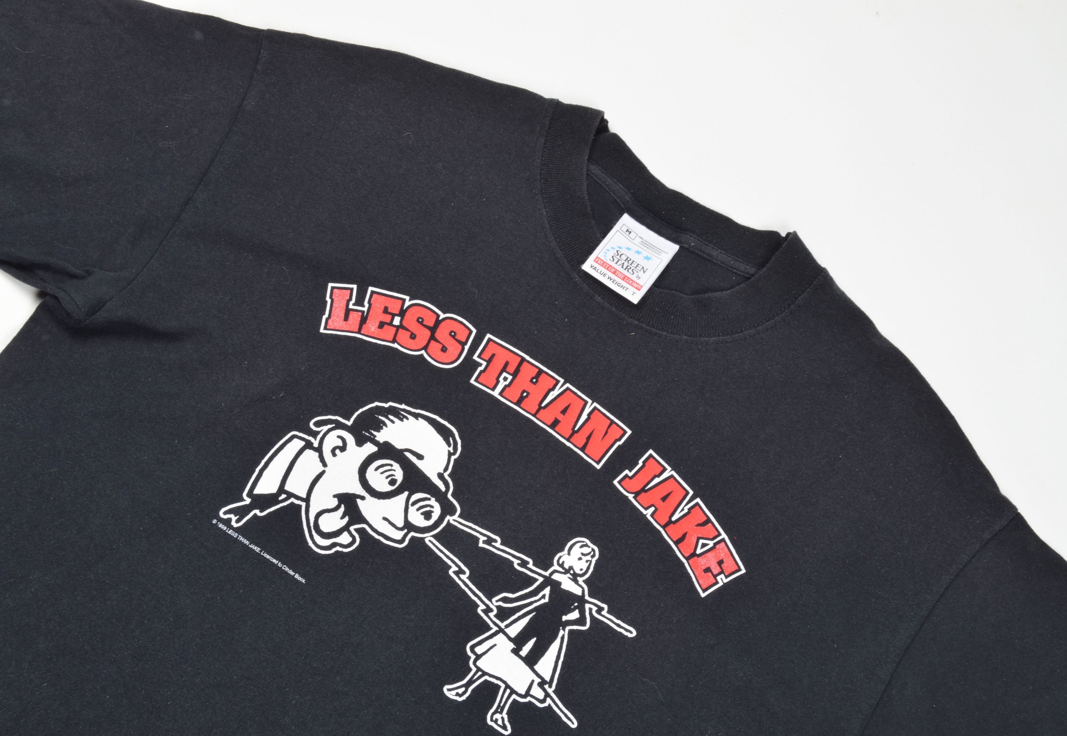 Band Tees Less Than Jake 1999 Screen Stars Vintage Punk Tee Size US M / EU 48-50 / 2 - 2 Thumbnail