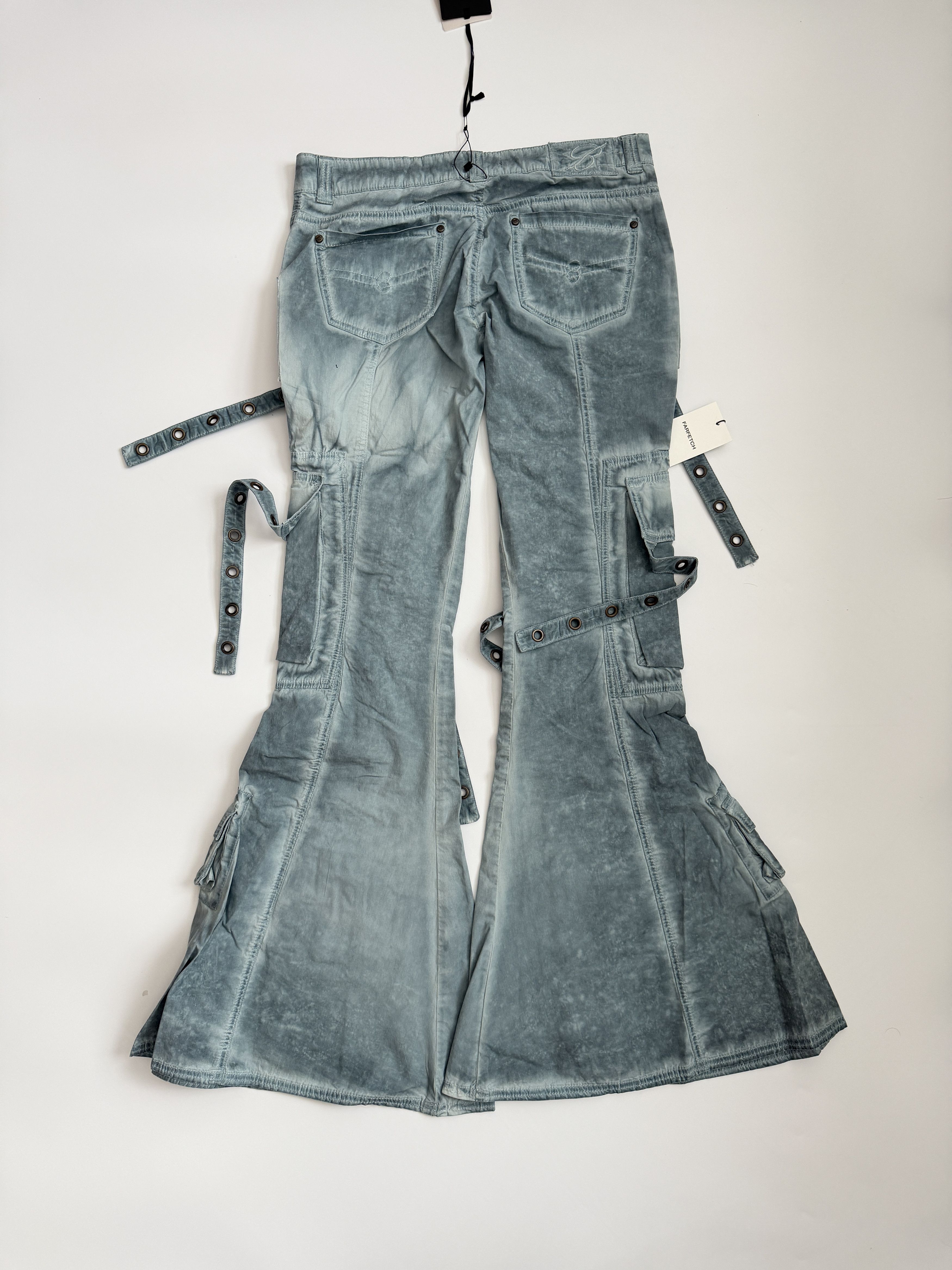 Blumarine Blue pants Size 28" / US 6 / IT 42 - 2 Thumbnail