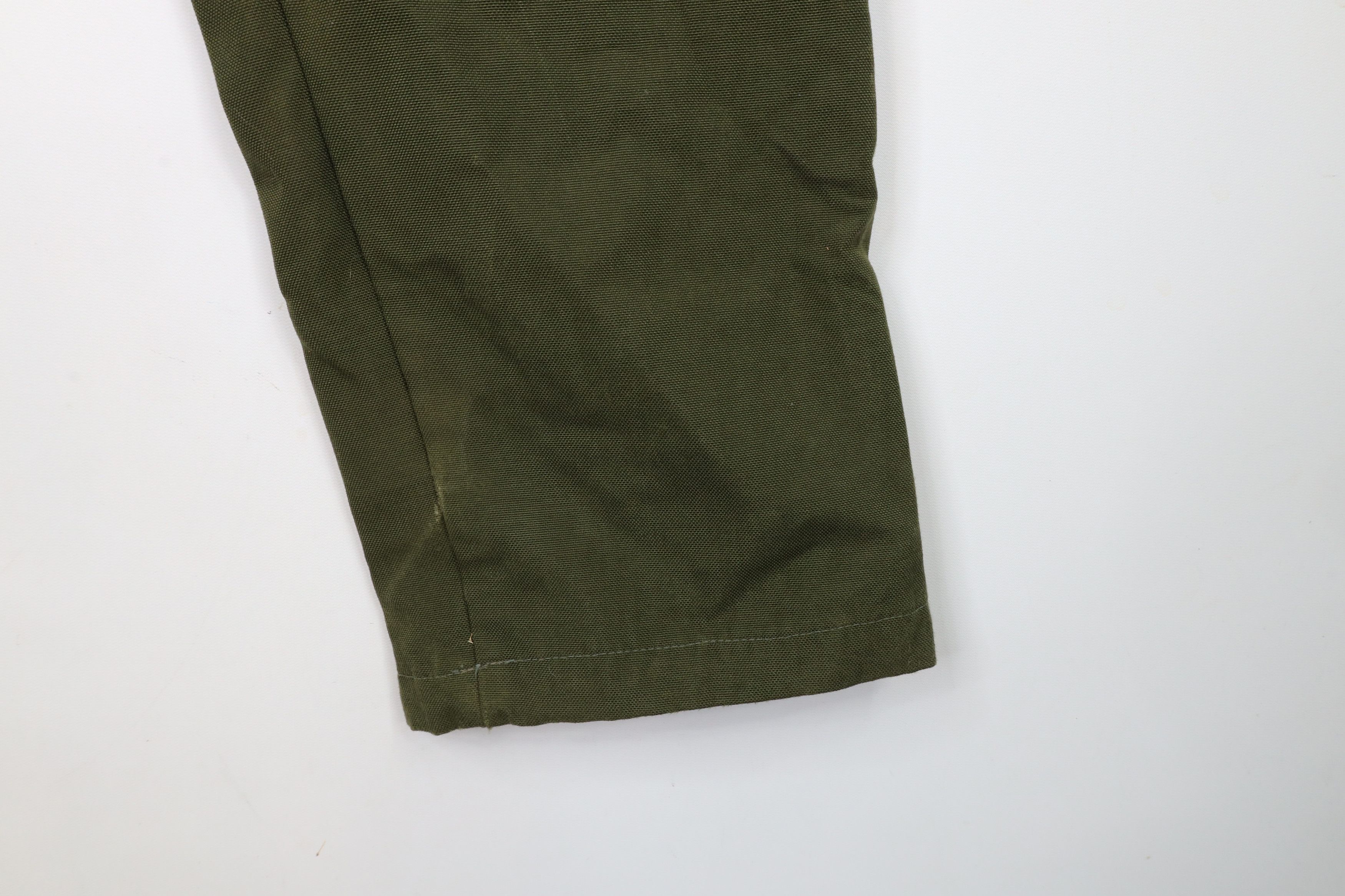 Cabelas × Vintage Vintage 90s Cabelas Reinforced Field Brush Pants Green USA Size US 36 / EU 52 - 5 Thumbnail