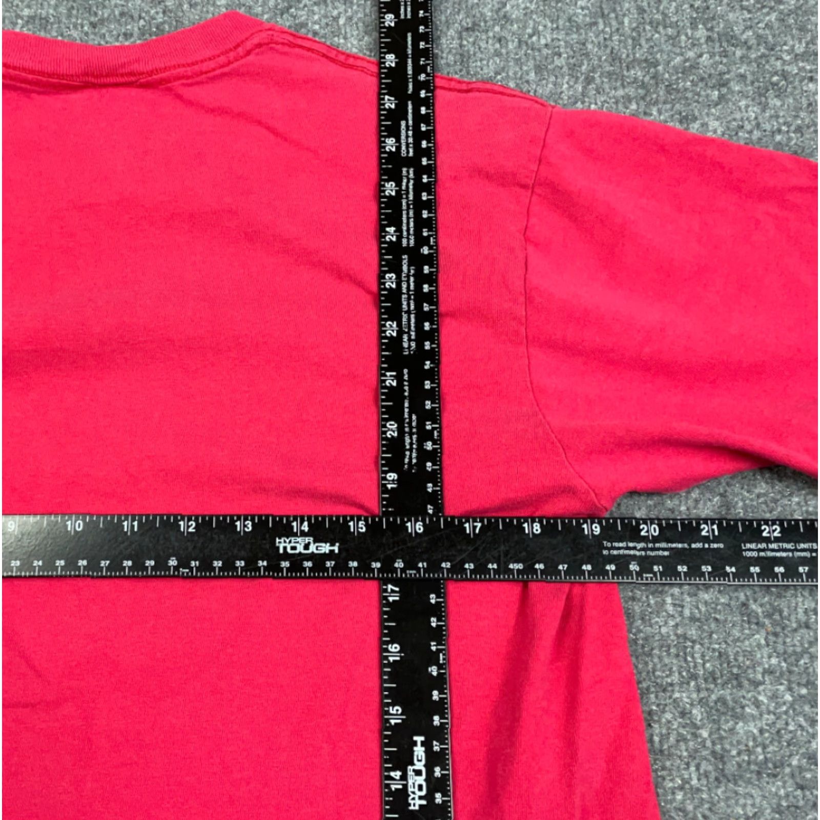 Vintage VINTAGE 90s TownCraft Pink T-Shirt Men Large Short Sleeve Cotton Retro Striped Crew Neck Size US L / EU 52-54 / 3 - 3 Thumbnail